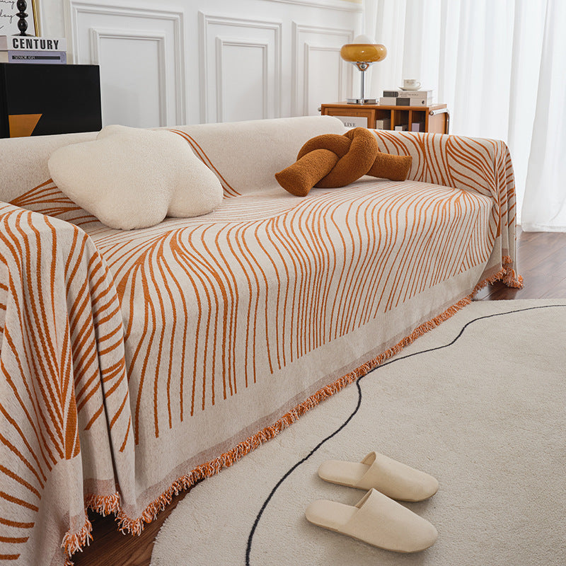 Francesca Geometric Pet-Friendly Sofa Cover - Stylish & Durable Furniture Protector for Dogs & Cats - Perfect for Living Room, Bedroom, or Home Office