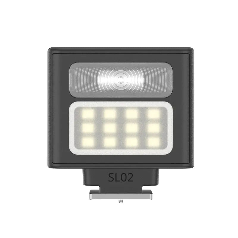 Ulanzi SL02 & SL01 Spark Lite Camera Flash Light - Professional LED Video Light for DSLR, Mirrorless Cameras - Perfect for Photography, YouTube Videos, and Live Streaming