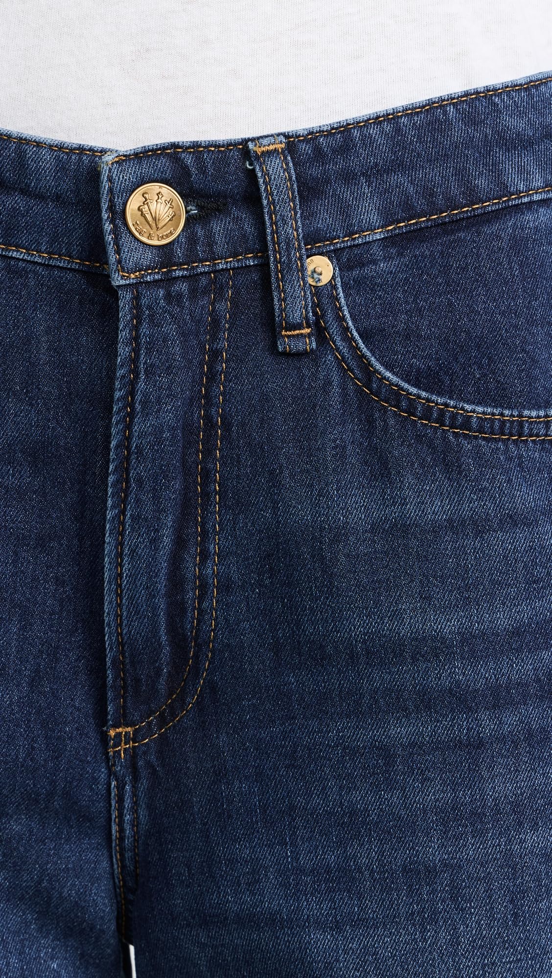 rag & bone Women's Logan Jeans - High Waist Slim Fit Stretch Denim Pants for Casual Wear & Night Out