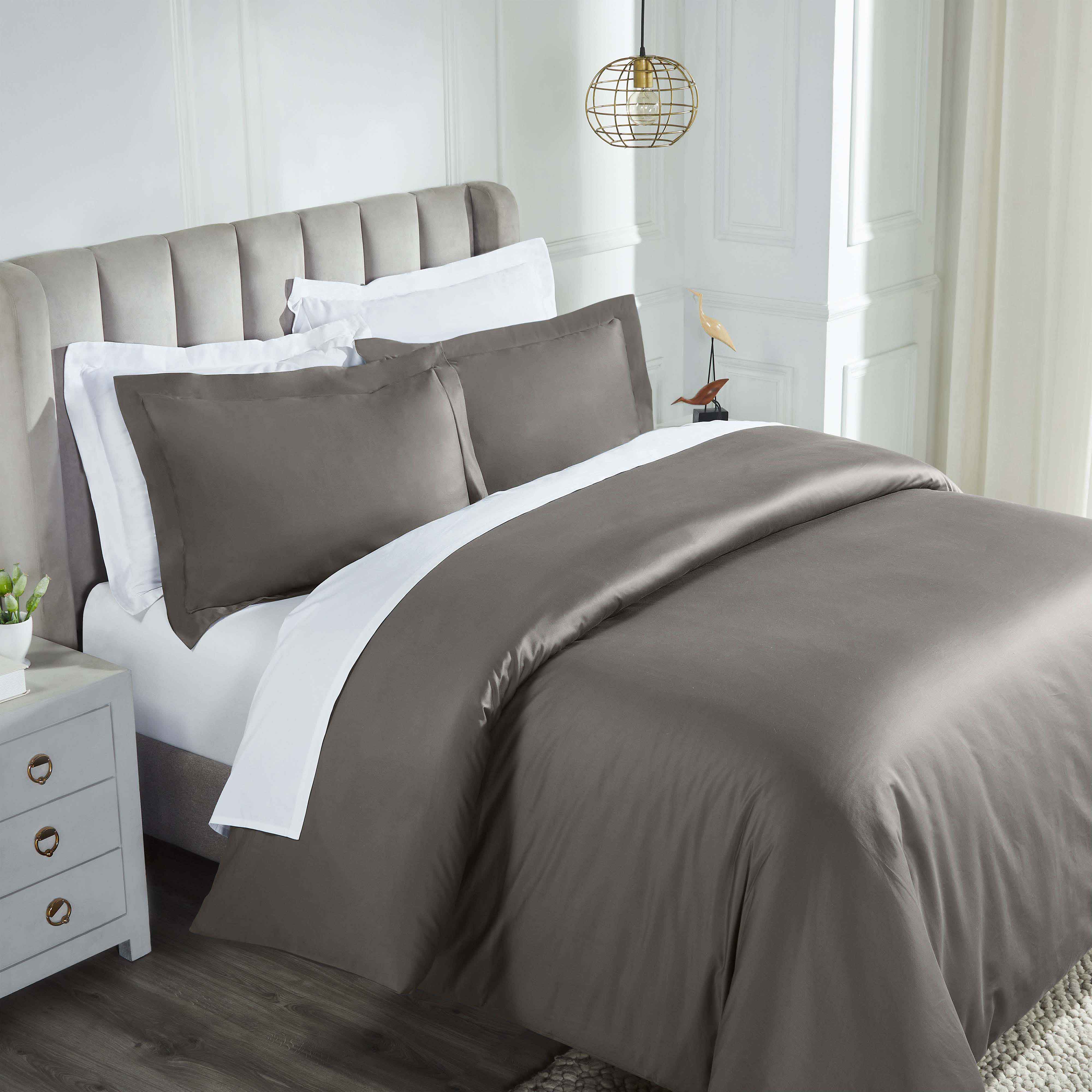 Luxury 850 Thread Count 100% Cotton Duvet Cover Set - King Size, Soft & Breathable Bedding for Hotel-Like Comfort - Perfect for Master Bedrooms, Guest Rooms & Airbnb Stays