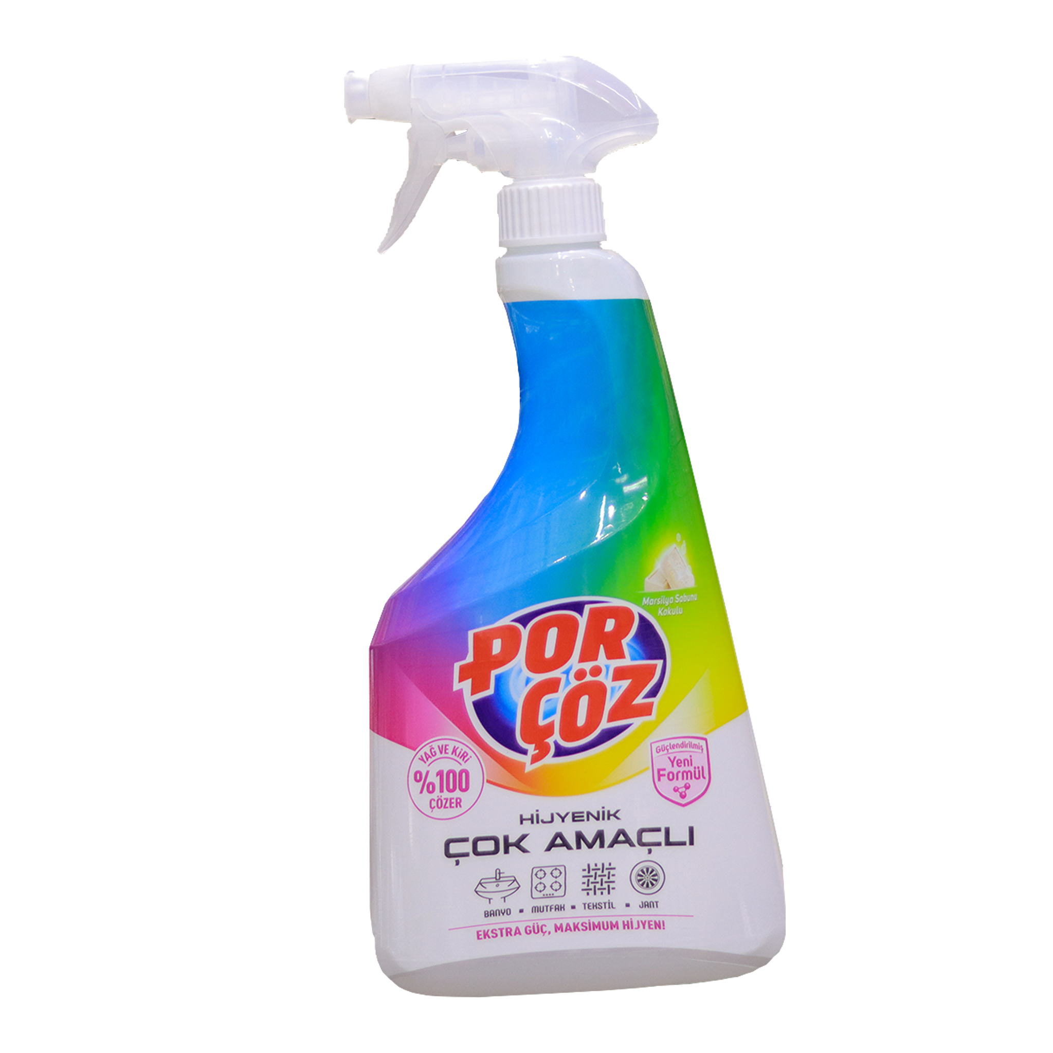 Multi-Purpose Cleaner Spray - 750ml | All-Purpose Household Cleaner for Kitchen, Bathroom, Floors & More | Fast Stain Removal & Disinfection