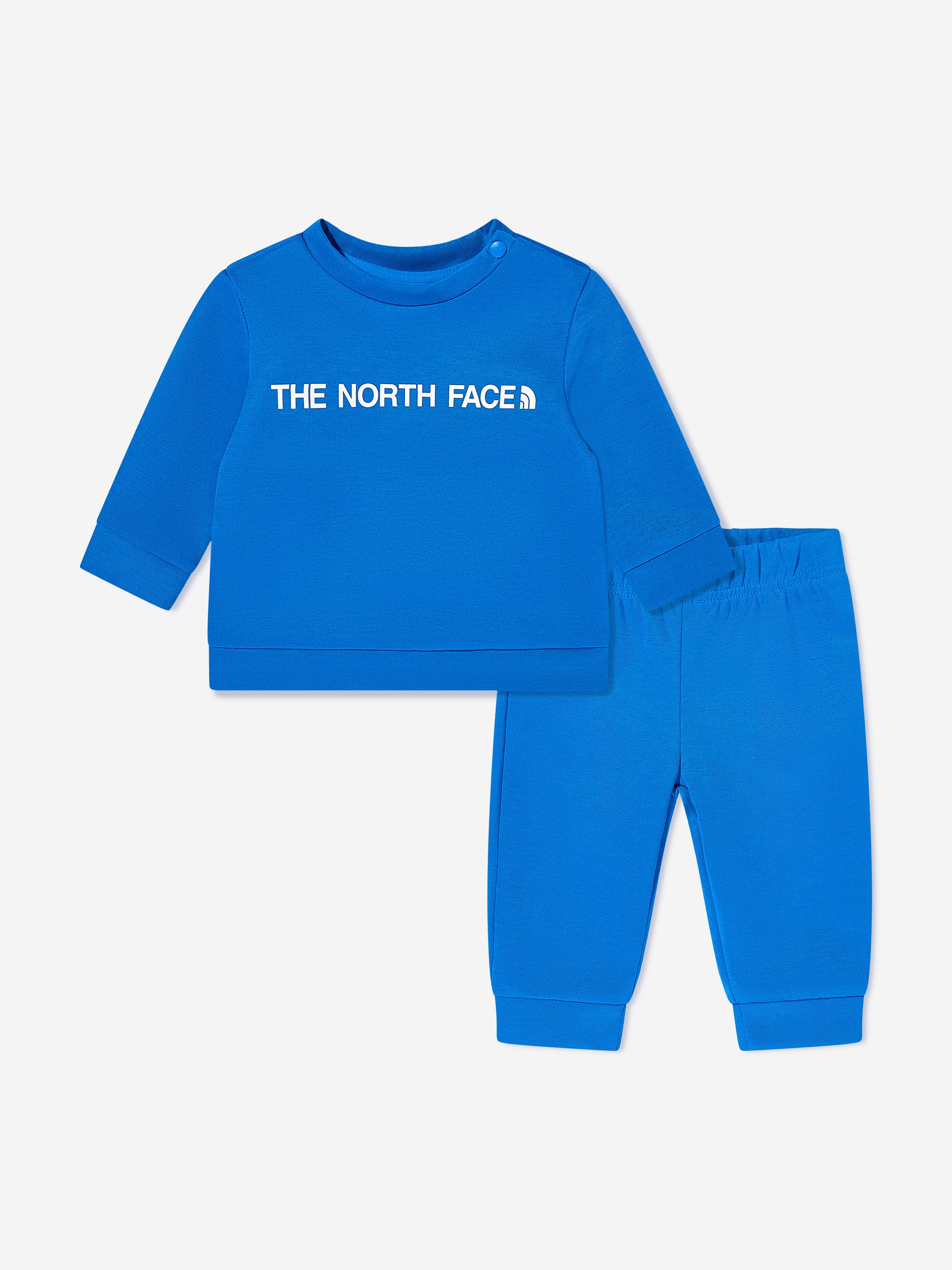 Blue Baby Logo Tracksuit - Soft Cotton Jogger Set for Boys & Girls | Perfect for Playtime, Family Outings & Photo Shoots