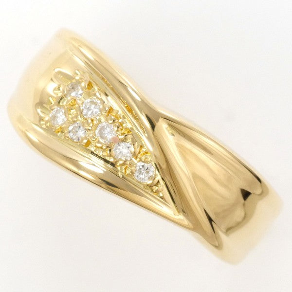 18K Yellow Gold Diamond Ring for Women - Elegant Solitaire Engagement & Wedding Band - Perfect for Proposals, Anniversaries, and Special Occasions
