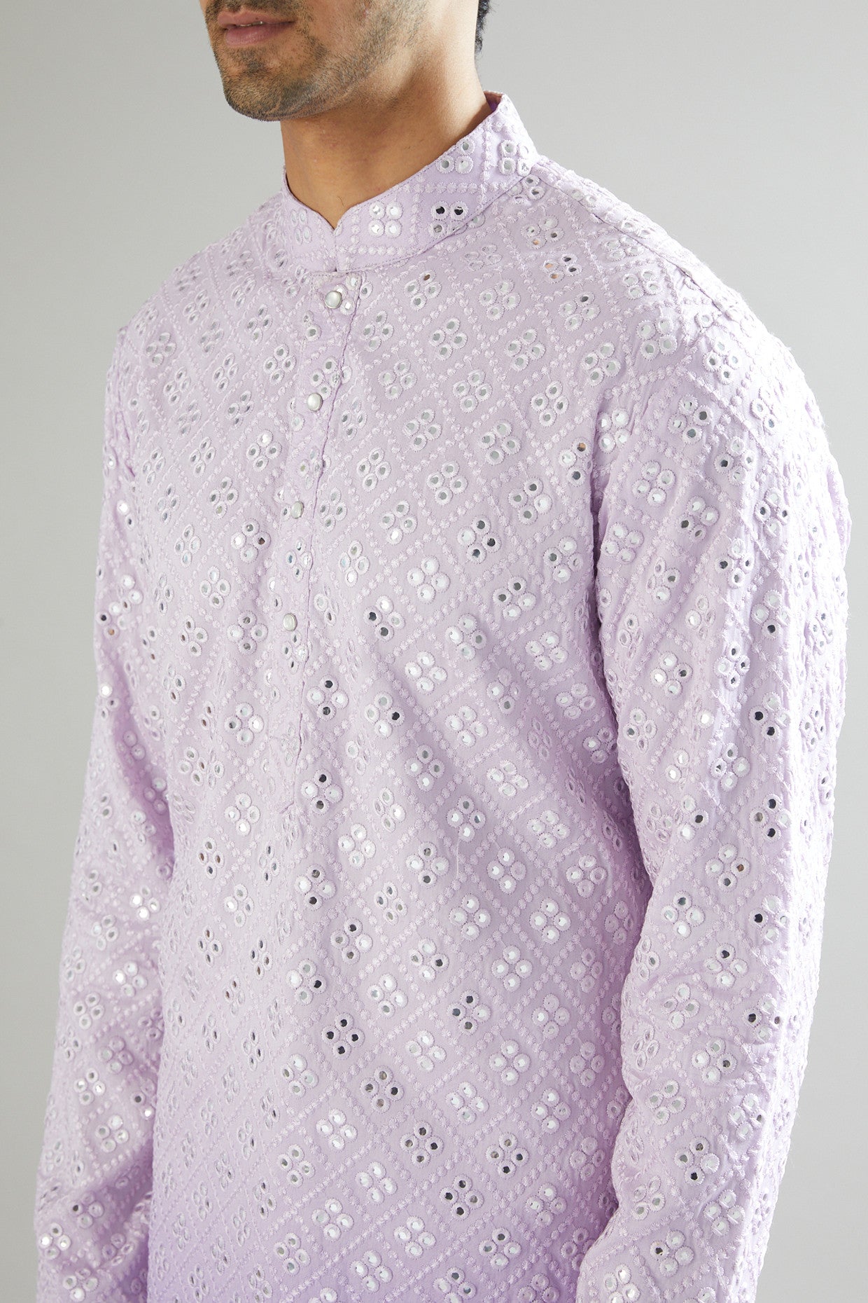 Stylish Purple Ombre Embroidered Kurta for Women | Traditional Indian Tunic Top | Perfect for Festivals, Weddings & Casual Wear
