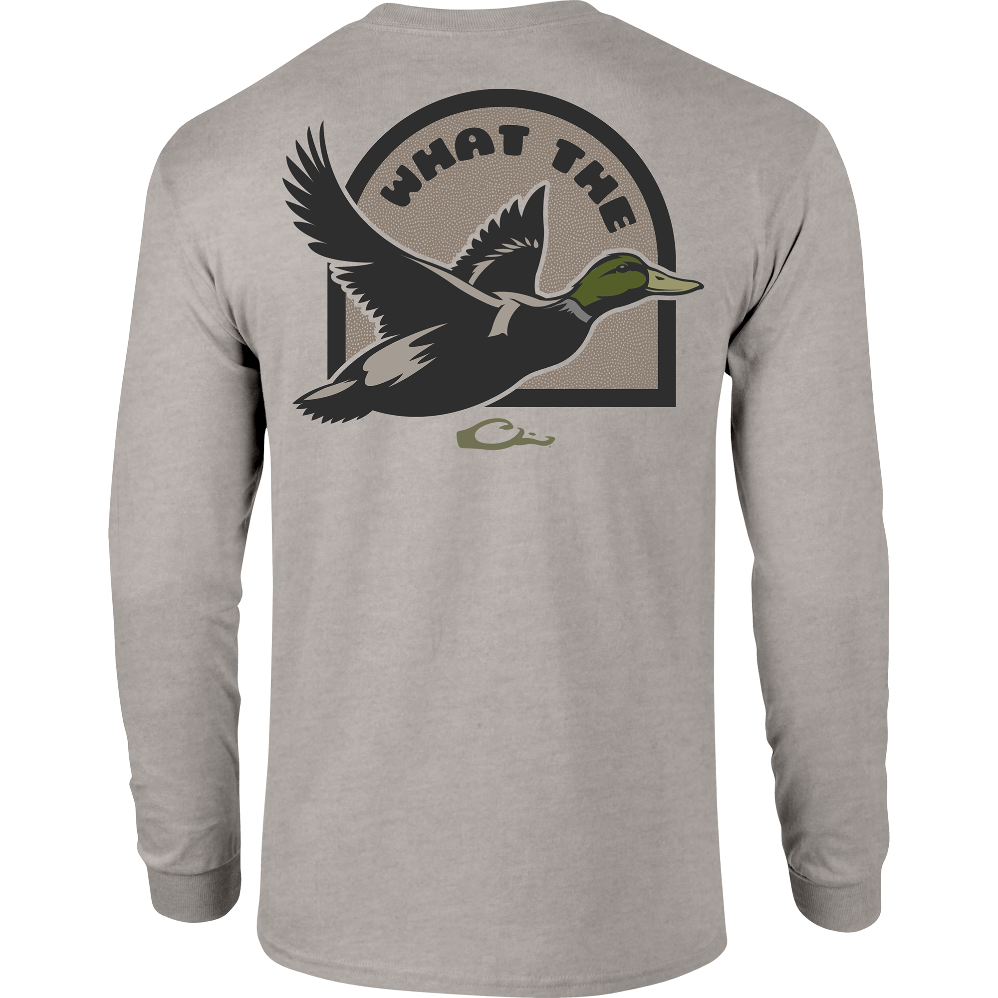 What the Duck Funny Long Sleeve T-Shirt for Men & Women | Comfortable Cotton Graphic Tee for Casual Wear, Gifts, and Duck Lovers