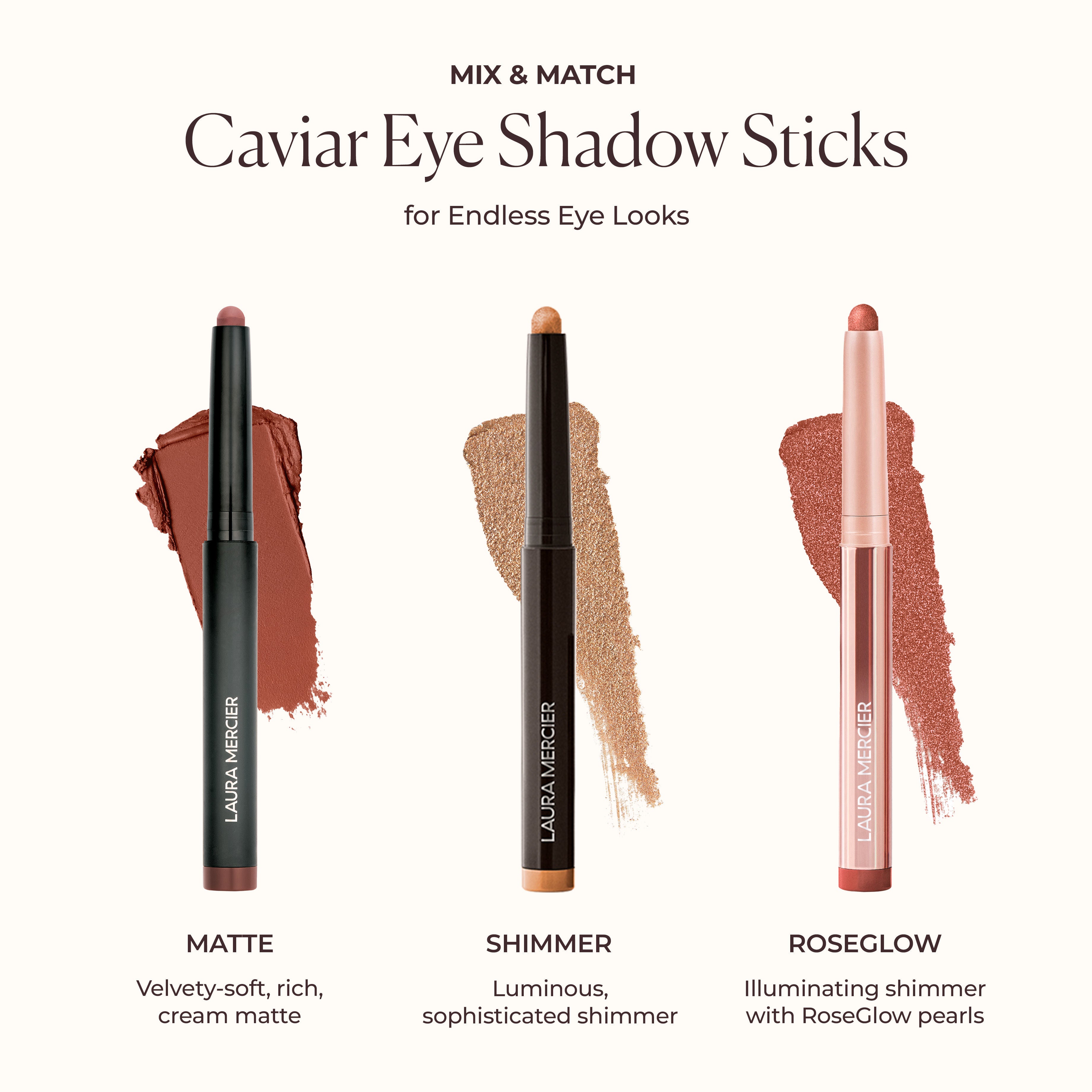 Long-Lasting Matte Caviar Stick Eyeshadow - Waterproof & Smudge-Proof for All-Day Wear | Perfect for Everyday Makeup, Parties & Special Occasions