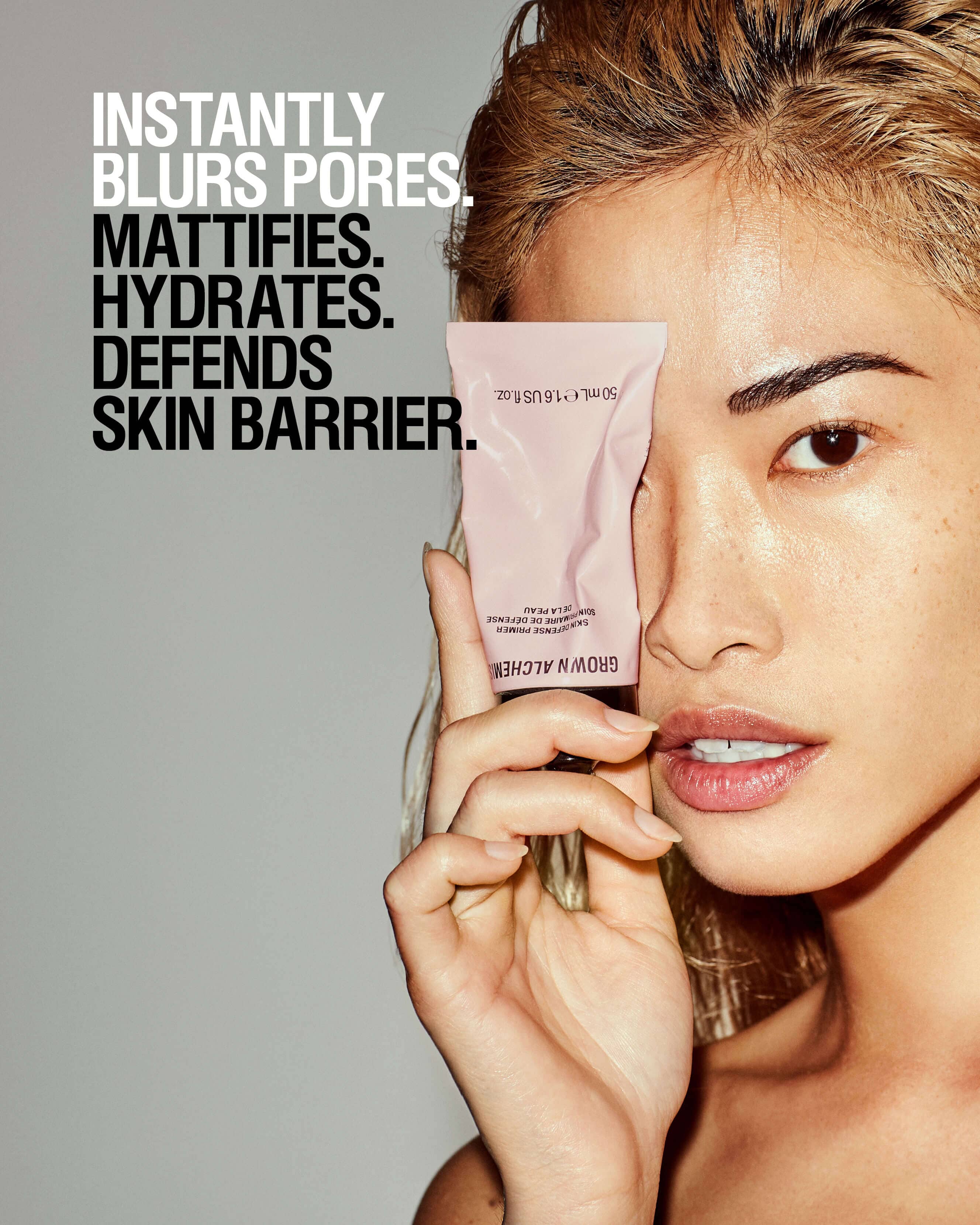 Skin Defense Primer - Oil-Free Makeup Base with SPF 30 for Flawless Coverage | Perfect for Daily Wear & Sun Protection