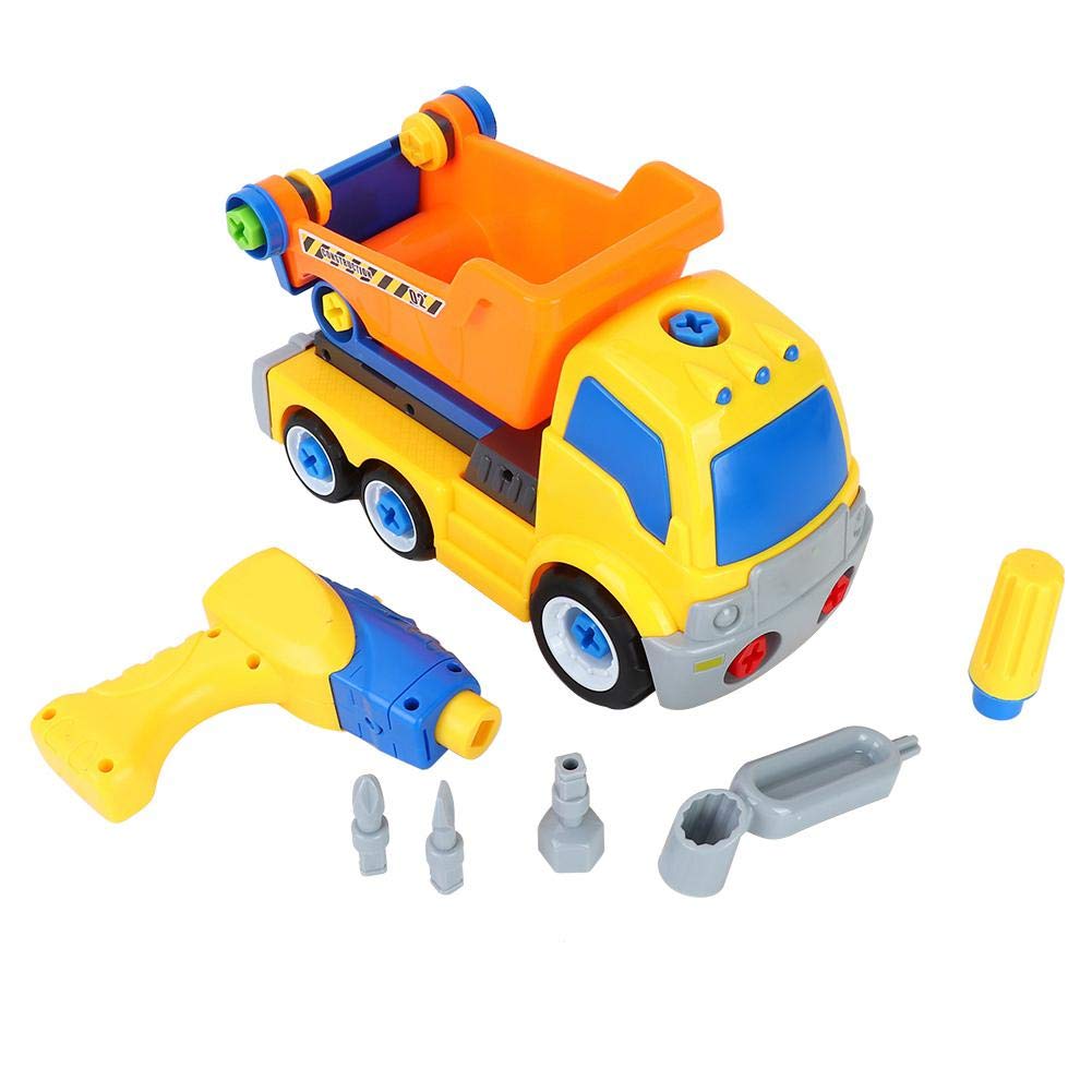 Kids Disassemblable Engineering Vehicle Toy - Cartoon Transport Truck Model for Parent-Child Interactive Play | STEM Learning Toy for Children Ages 3+ | Perfect for Birthday Gifts & Early Childhood Education