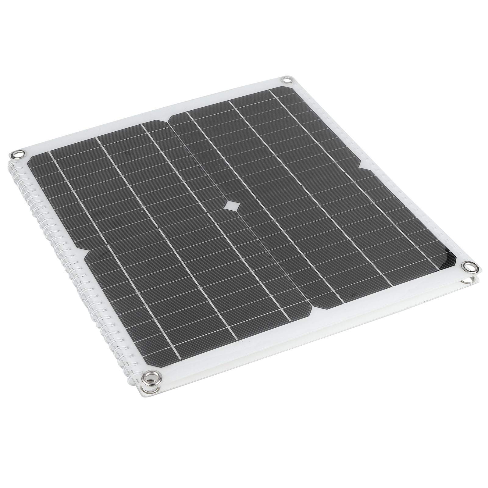 50W 5V Portable Solar Panel Charger Kit - Waterproof Solar Power Bank for Laptops, Phones, Camping, RV & Emergency Power Supply