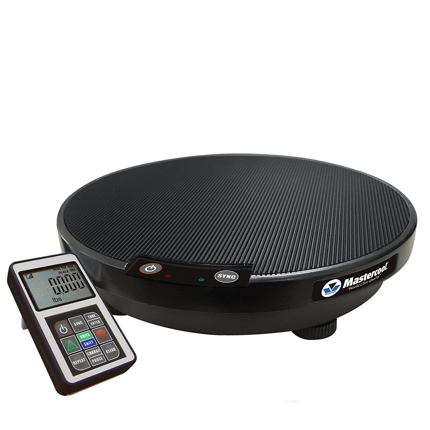 MasterCool 98310 Wireless Refrigerant Scale - Digital HVAC R410a R22 Freon Charging Scale for AC Repair & Maintenance (Works with All Refrigerant Types) - Perfect for HVAC Technicians and DIY Home AC Service