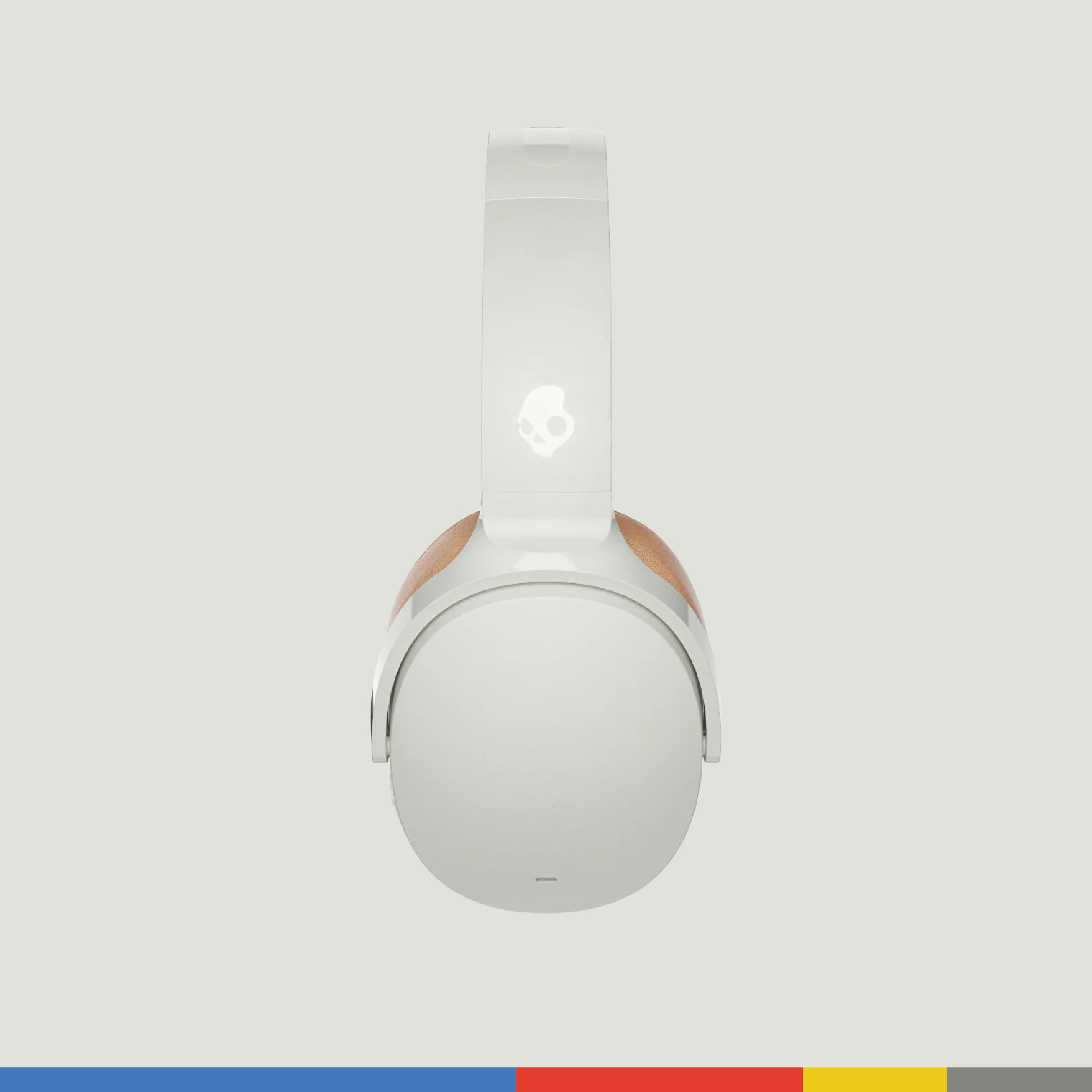 Skullcandy Hesh ANC Wireless Over-Ear Headphones with Active Noise Cancelling, 22-Hour Battery, Built-in Mic - Compatible with iPhone, Android & Bluetooth Devices (Mod White) | Perfect for Travel, Workouts & Commuting