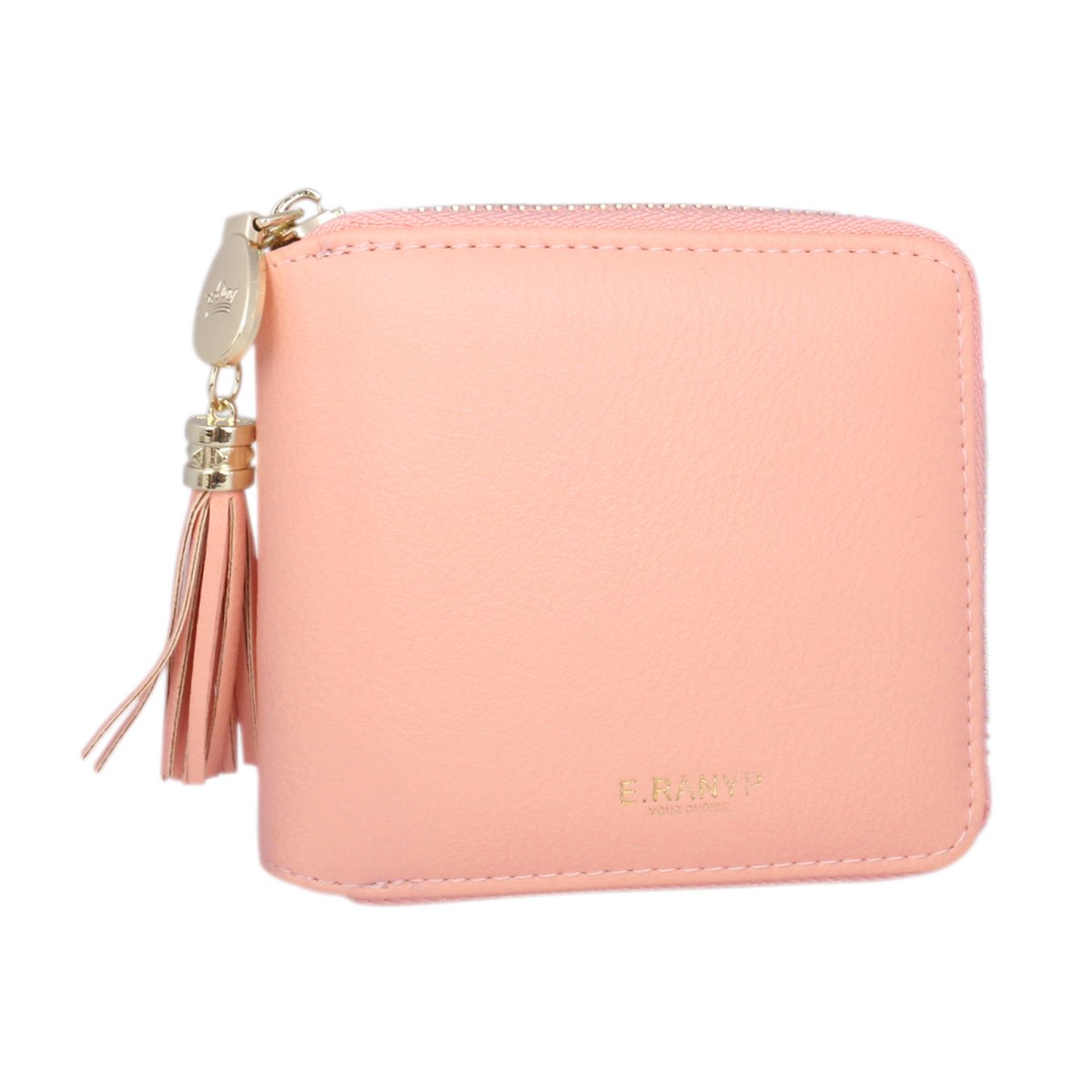 Women's Small Wallet - Solid Color Tassel Coin Purse for Everyday Use, Travel & Gift Giving | Compact & Stylish Money Organizer