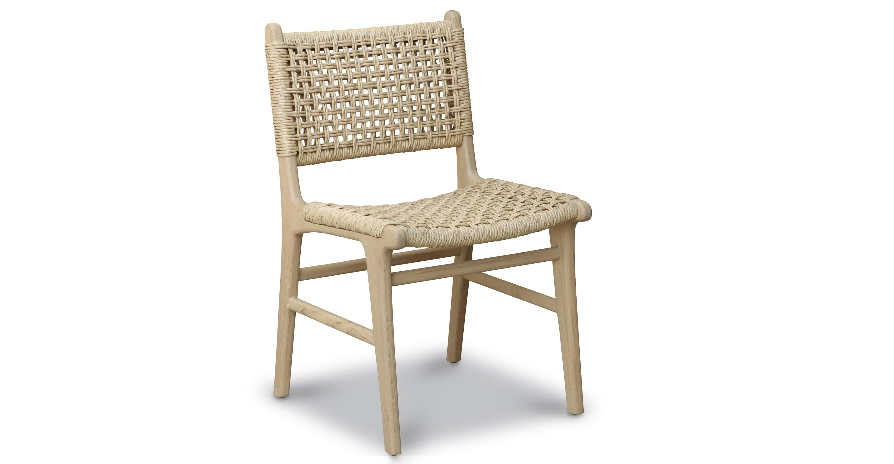 Modern Indoor/Outdoor Dining Chair - Lightweight, Durable & Weather-Resistant for Patio, Garden, Restaurant & Home Use