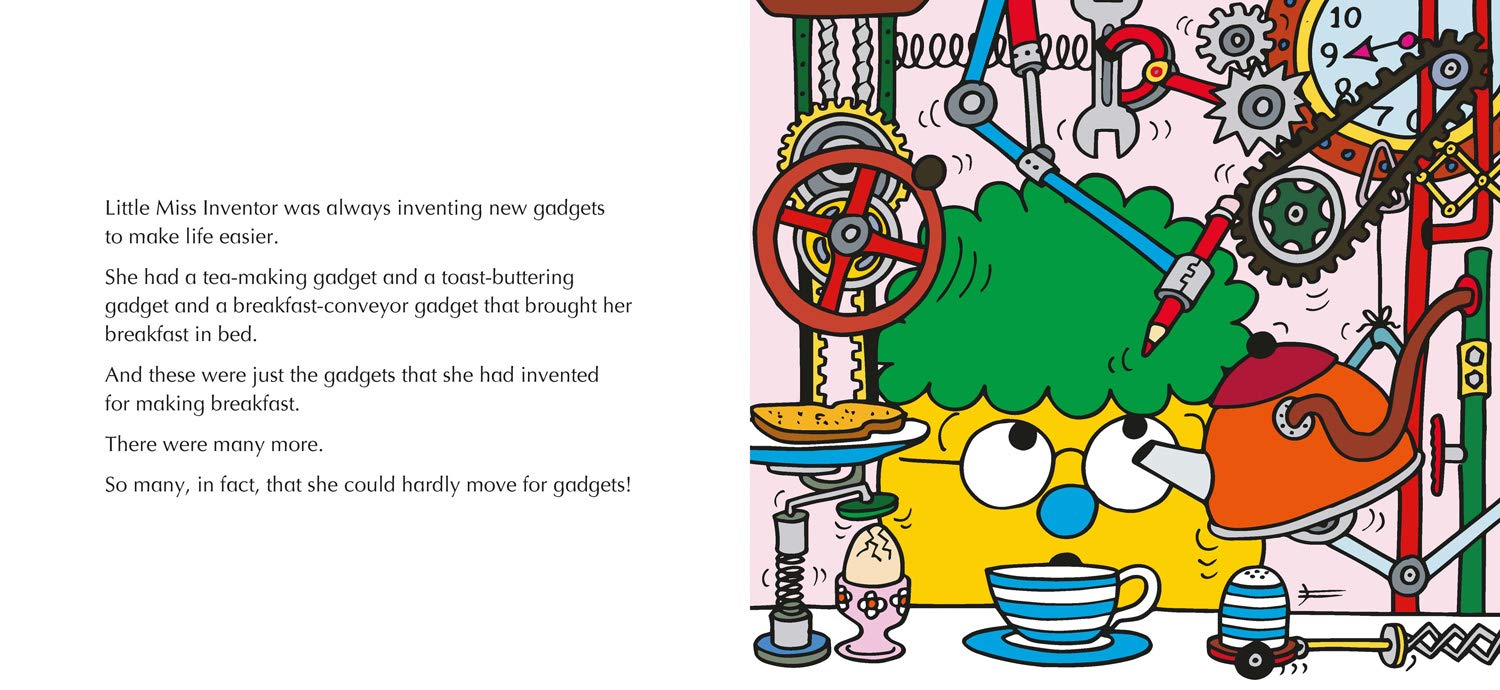 Little Miss Inventor and the Robots - Mr. Men and Little Miss Picture Books | STEM Storybook for Kids | Perfect for Bedtime Reading & Classroom Learning