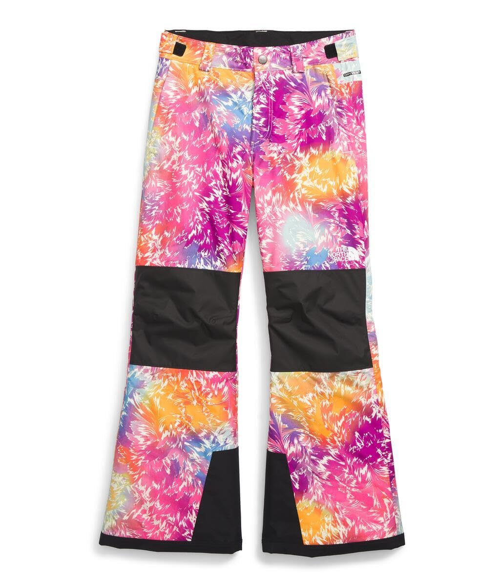 THE NORTH FACE Girls' Freedom Insulated Waterproof Snow Pants - Winter Warm Fleece-Lined Ski Pants for Kids Outdoor Activities & Snow Play