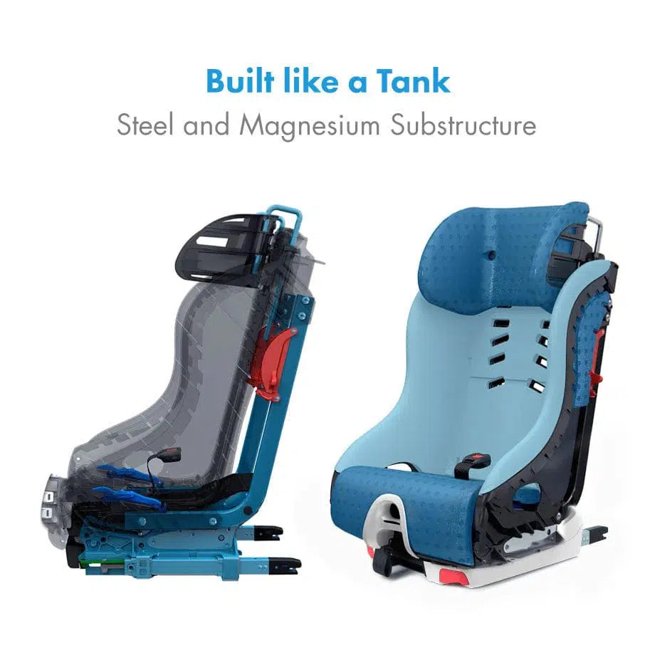 Clek Foonf Convertible Car Seat - Flame Retardant Free, Premium Safety for Toddlers & Kids | Perfect for Family Travel & Daily Commutes