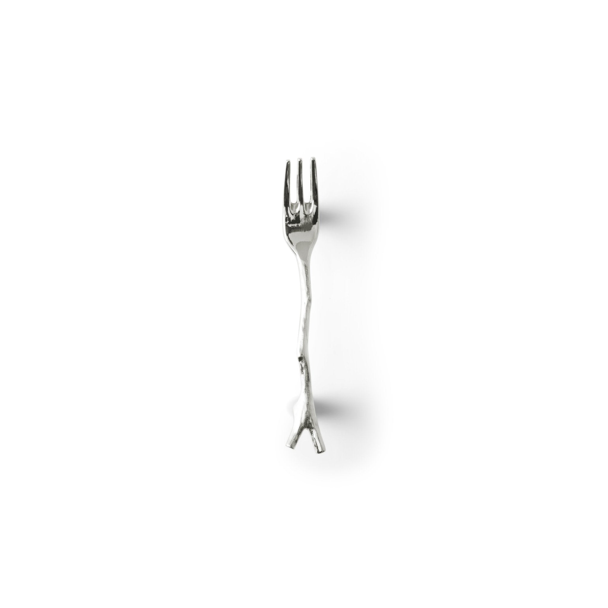Gold Tone Fork Pull - Elegant and Durable Kitchen Utensil for Serving and Garnishing - Perfect for Dinner Parties, Buffets, and Fine Dining Presentation