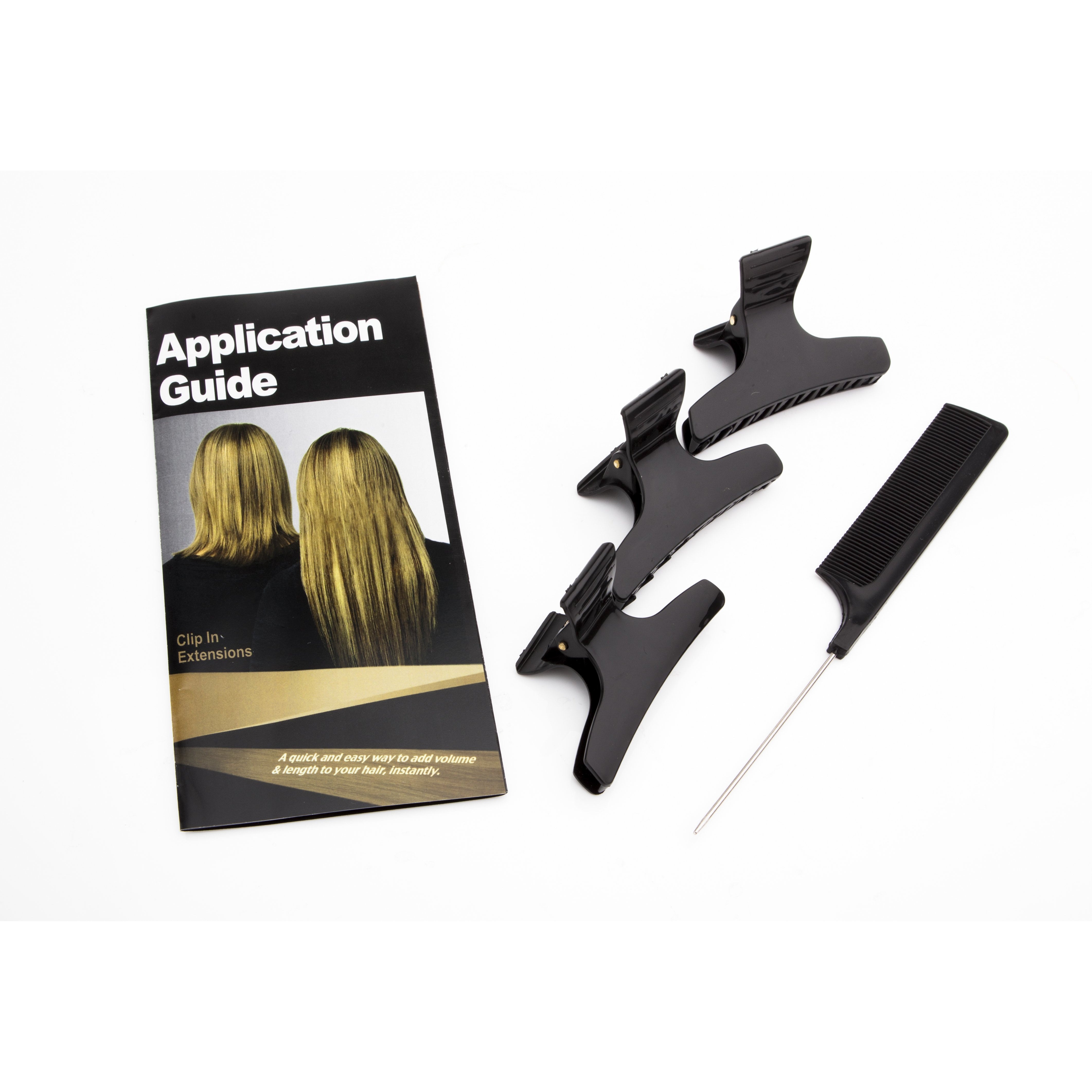 Clip in Hair Extensions for Women - 100% Human Hair, Remy, 18 Inch, Straight - Perfect for Volume & Length, Styling, Parties & Everyday Wear