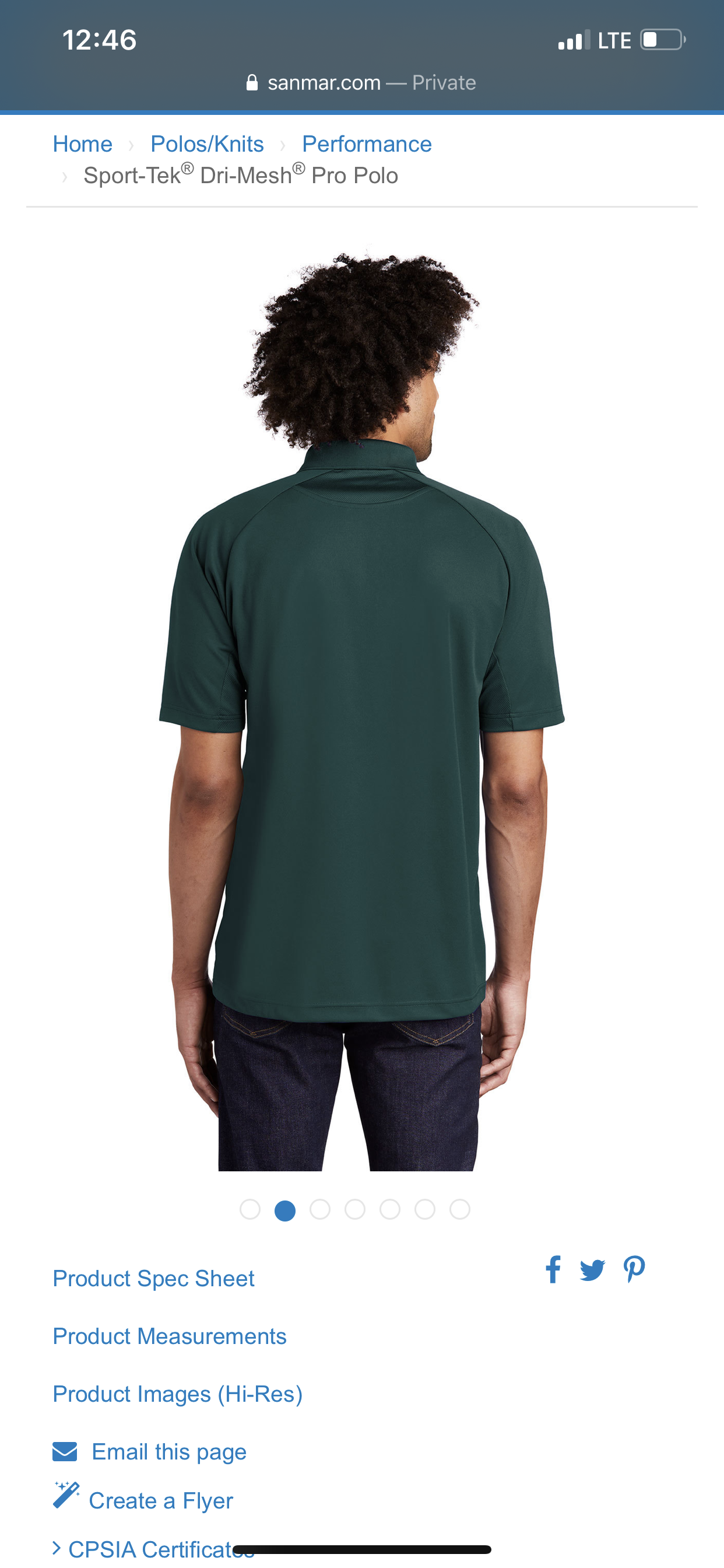 Lucky Bowler Sport Tek® Dri-Mesh® Pro Polo Shirt - Moisture Wicking Performance Golf & Casual Wear for Men