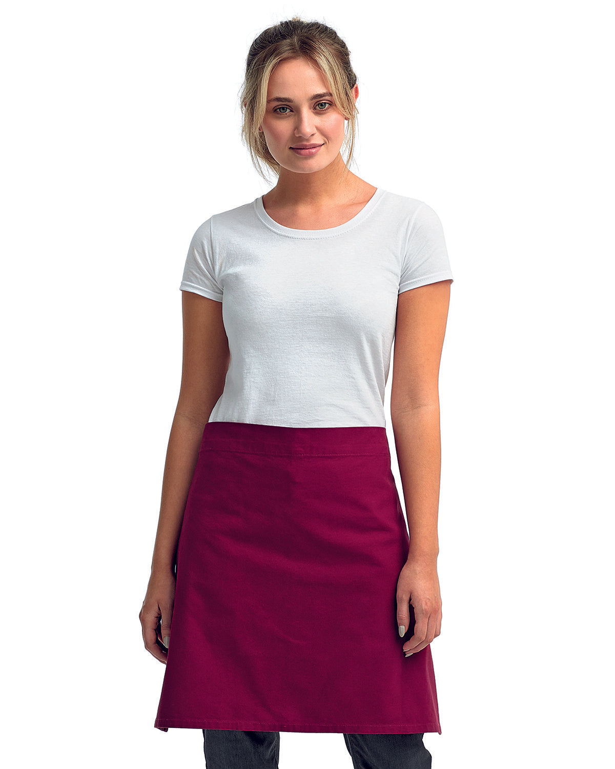 Reprime RP131 Heavy Duty Unisex Canvas Waist Apron - Artisan Collection for Cooking, Gardening & DIY Projects - Durable Cotton Work Apron for Chefs, Artists & Craftsmen