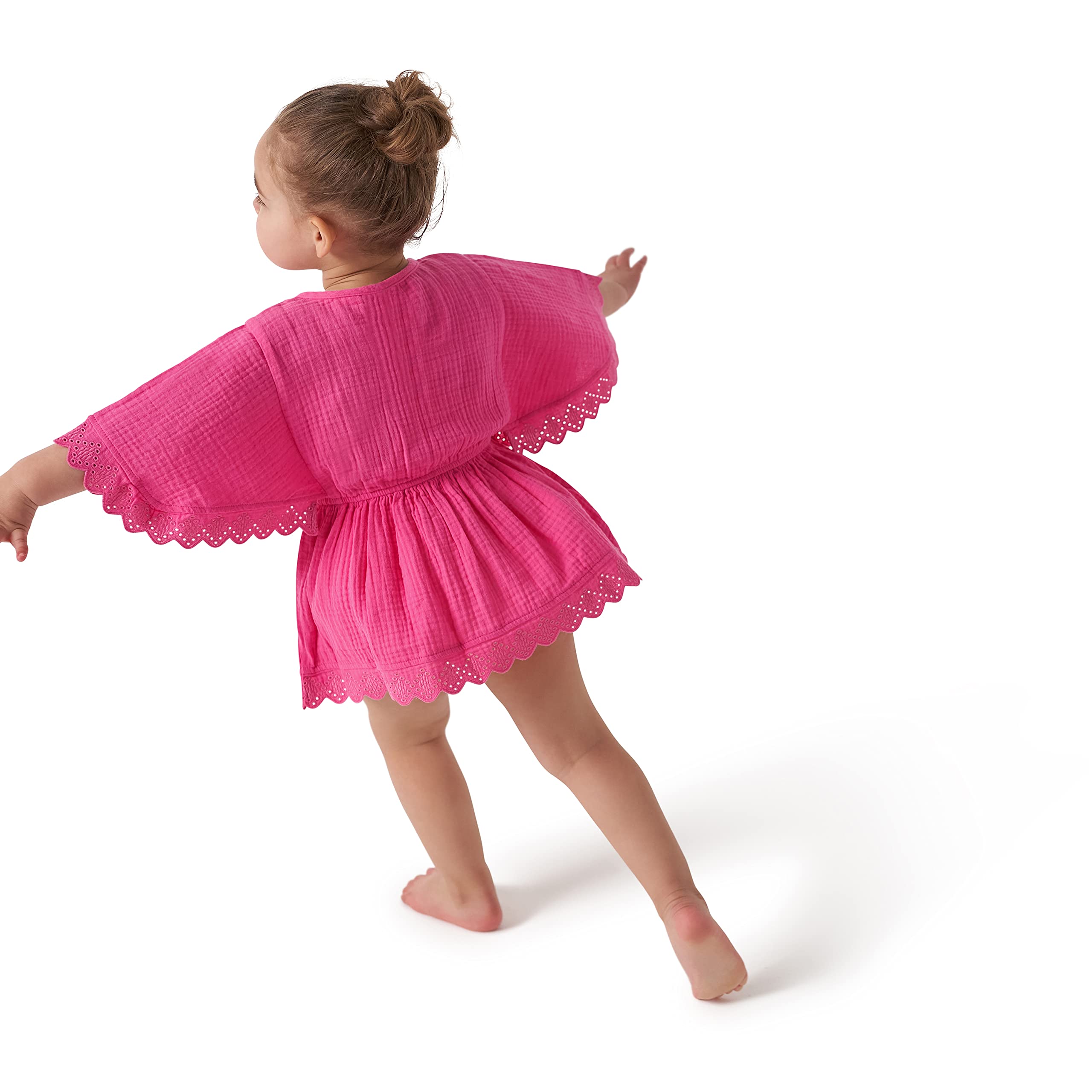 Gerber Baby Girls' Toddler Kaftan Swim Cover Up - Cute Beach Dress for Toddlers - Perfect for Pool, Beach & Summer Outings