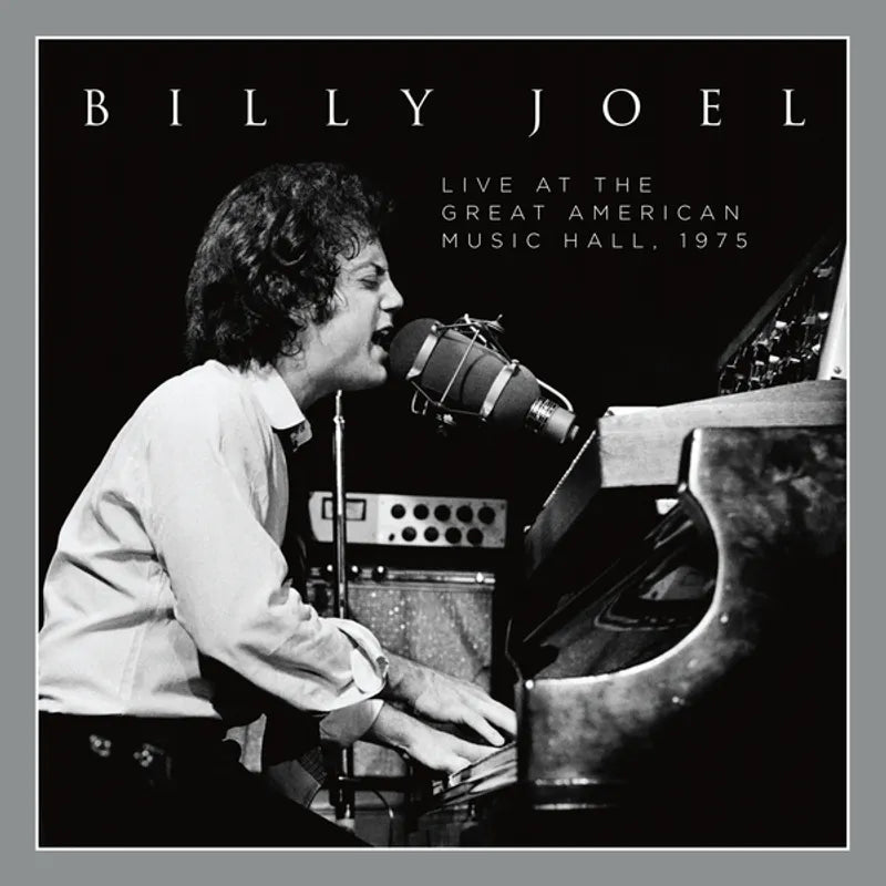 Billy Joel Live At The Great American Music Hall 1975 - Vintage Concert Recording - Perfect for Music Collectors & Classic Rock Fans