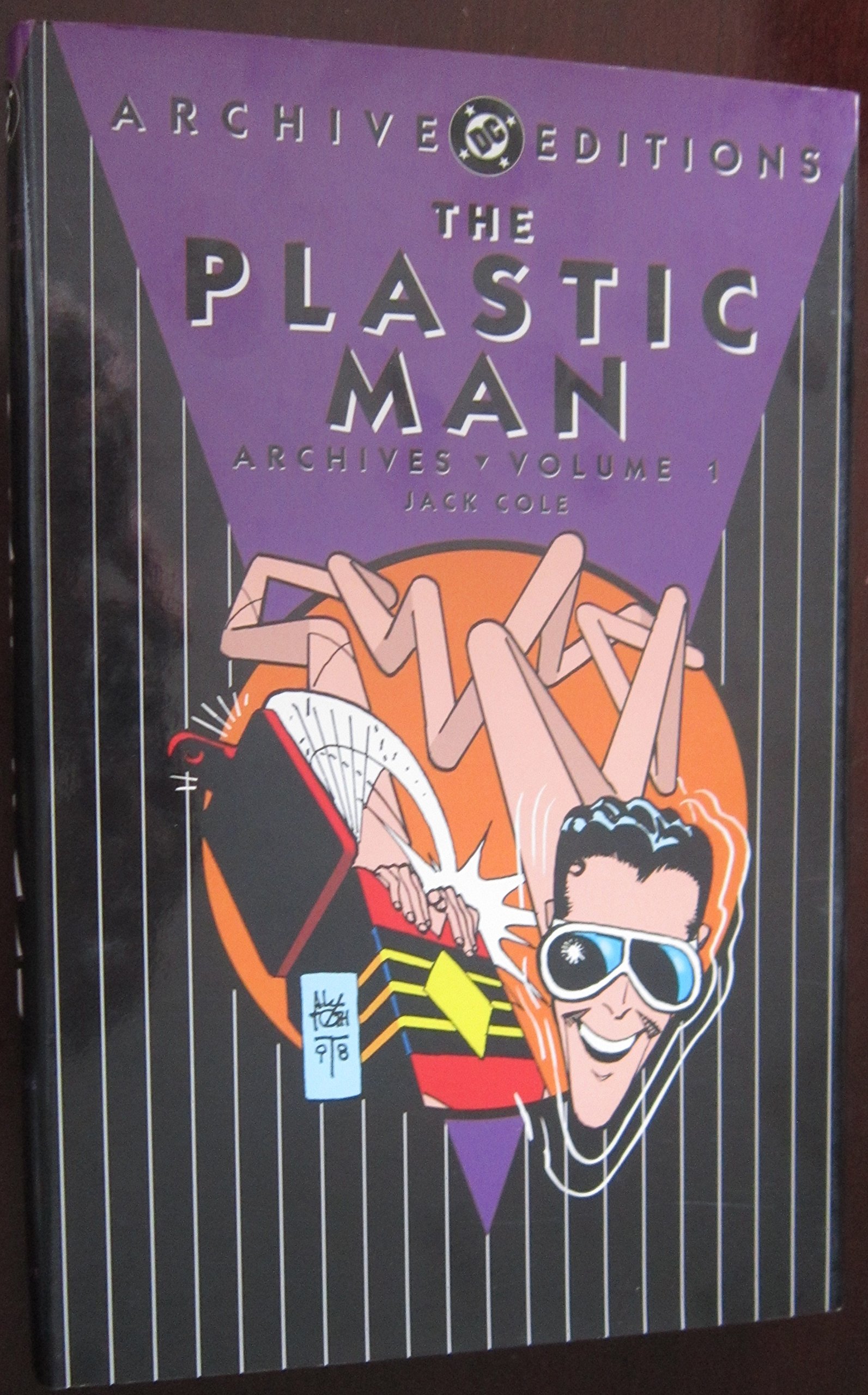 The Plastic Man Archives Vol. 1 - Classic Golden Age Comic Book Collection | Superhero Action & Humor | Perfect for Comic Collectors & DC Fans