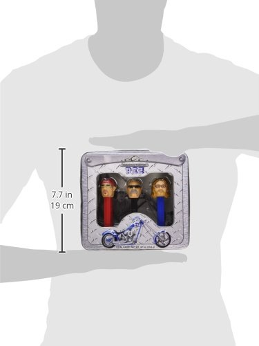 Orange County Choppers Pez Candy Dispenser Set - Collectible Motorcycle-Themed Candy Dispensers for Kids & Adults - Perfect for Gifts, Parties, and Pop Culture Collectors