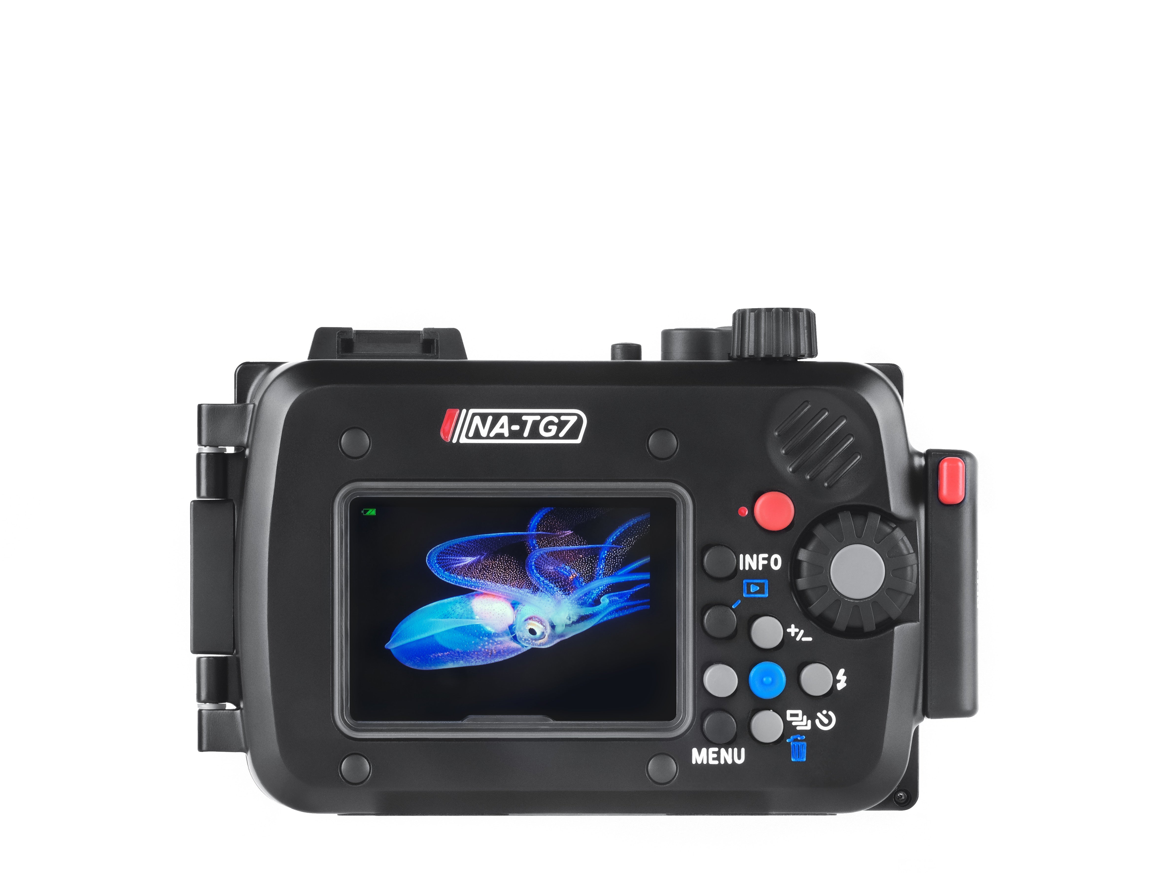 Olympus Tough TG-6/TG-7 Underwater Camera Housing Case - M52 Port for Diving, Snorkeling & Water Sports Photography