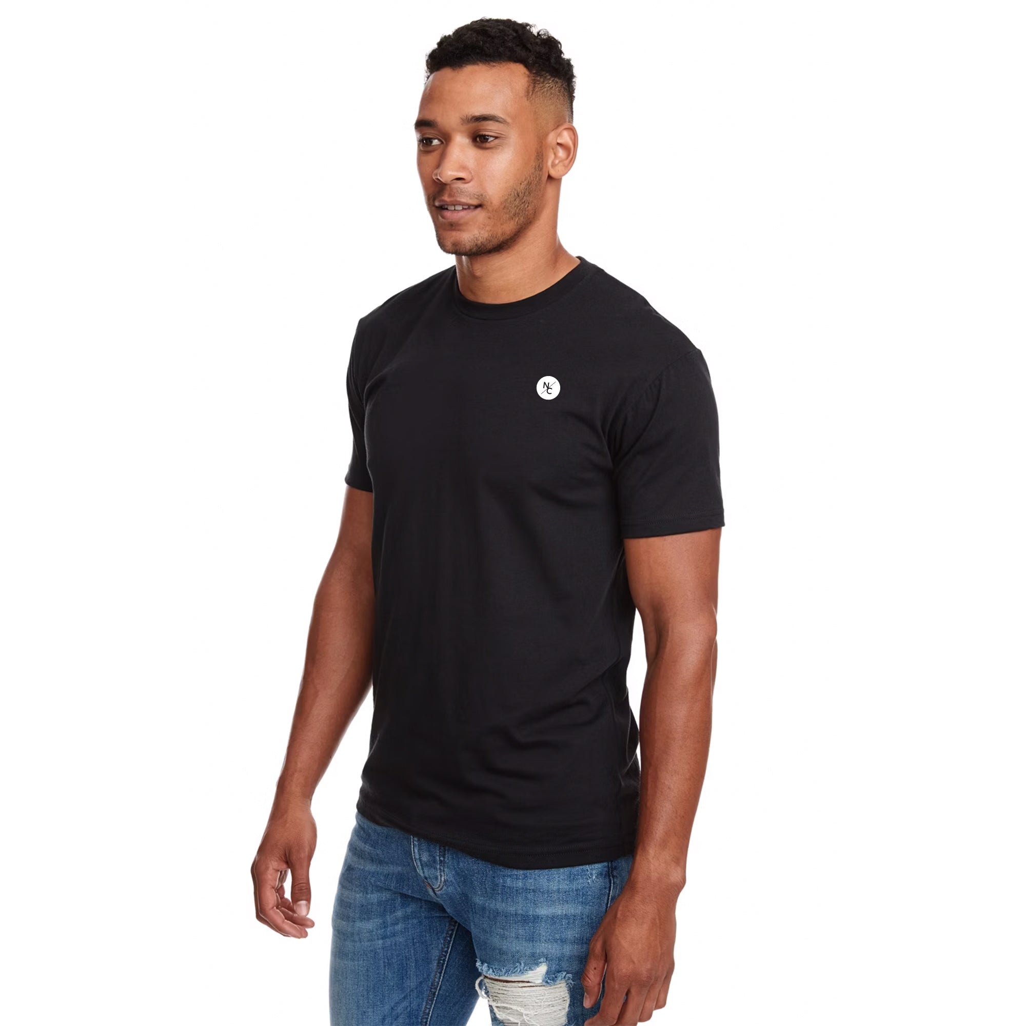 Narrative Cosmetics Black T-Shirt for Women - Soft Cotton Casual Tee for Everyday Wear, Work & Outfits