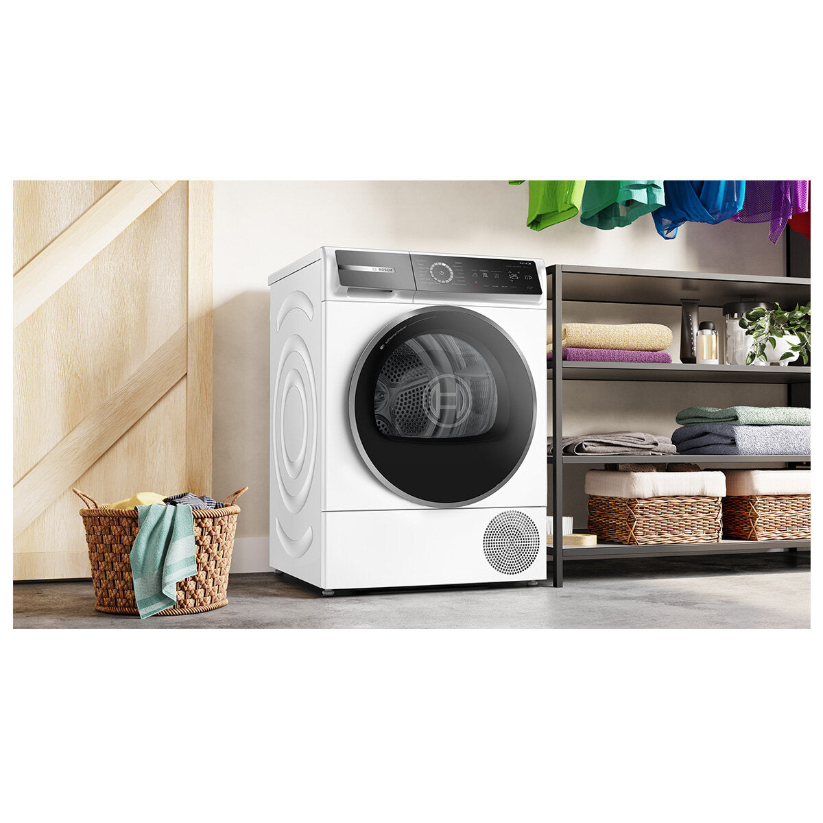 Bosch Series 8 8kg Heat Pump Dryer WQB235B8AU - Energy Efficient Laundry Solution for Home & Apartment Use