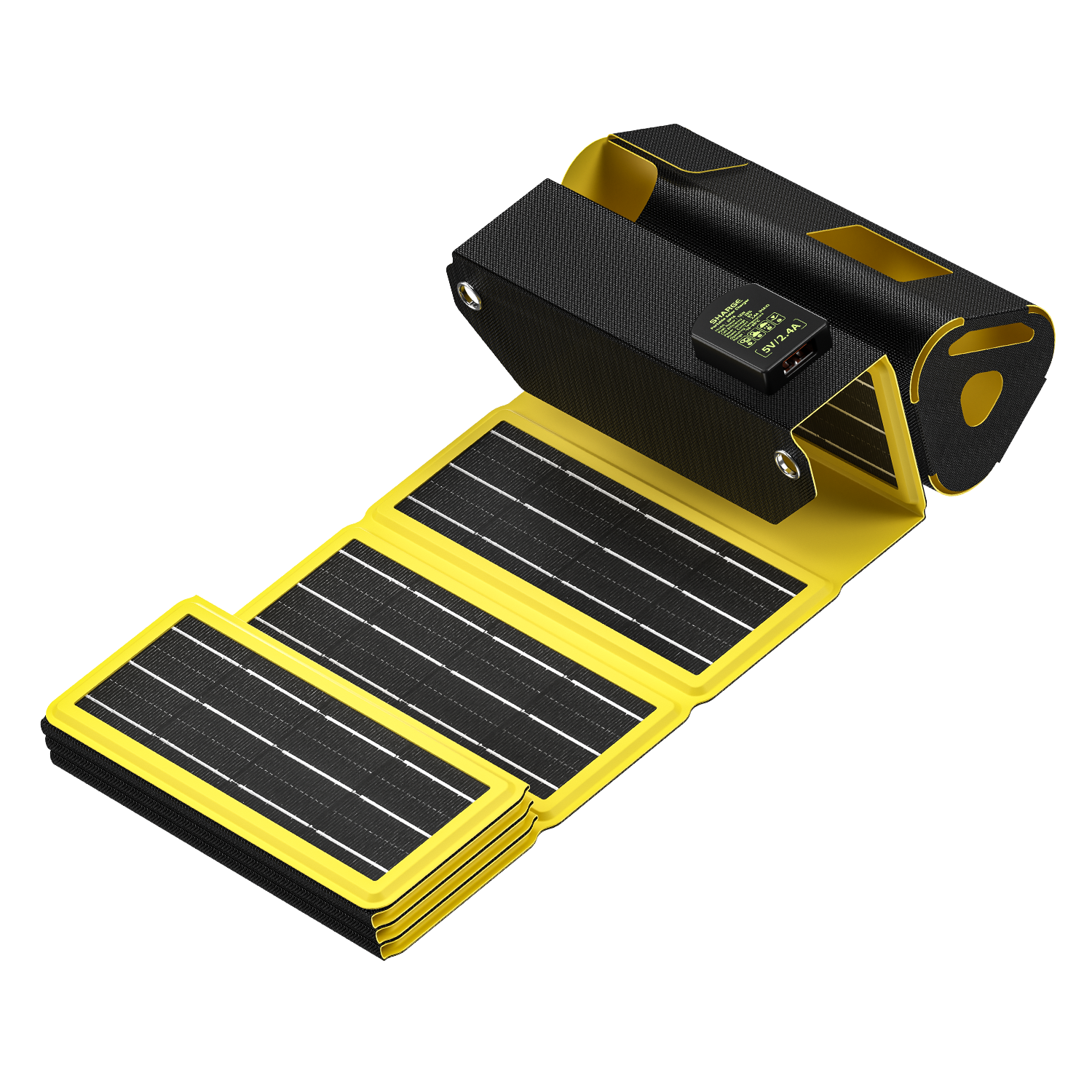Shargeek 170 Solar Power Bank - 25000mAh Portable Charger with Solar Panel for Outdoor Camping, Hiking & Emergency Power Backup