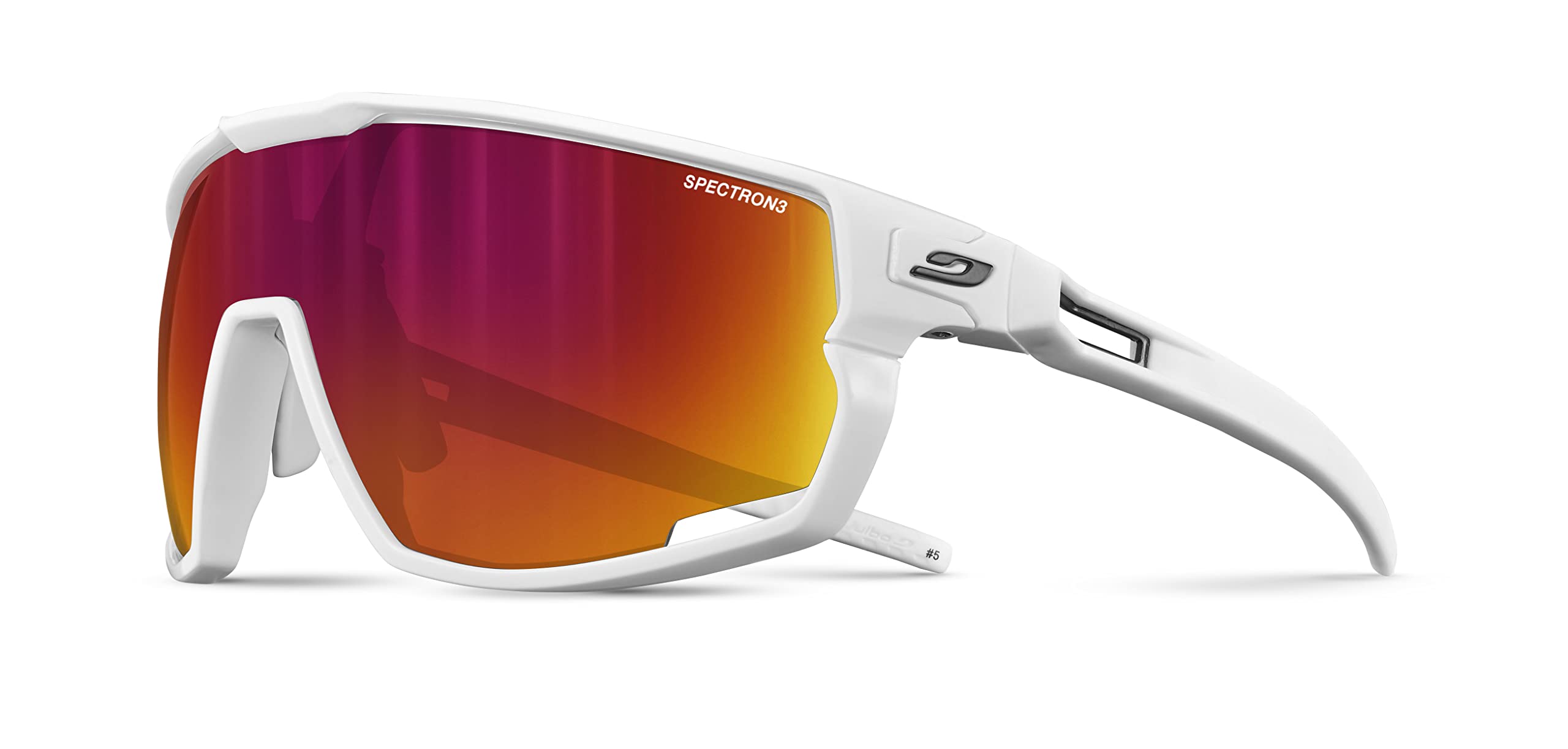 Julbo Rush Performance Sunglasses with REACTIV/Spectron Lens - Polarized Sports Eyewear for Running, Cycling & Outdoor Adventures