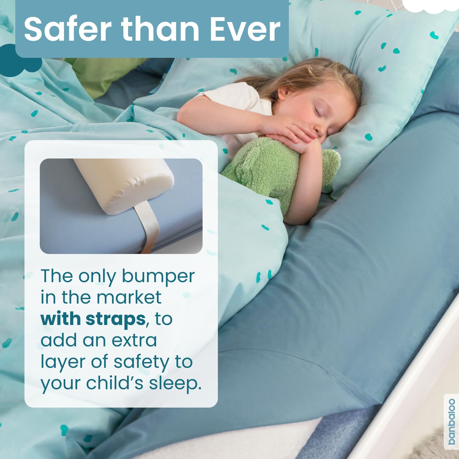 BANBALOO Toddler Bed Bumper 53