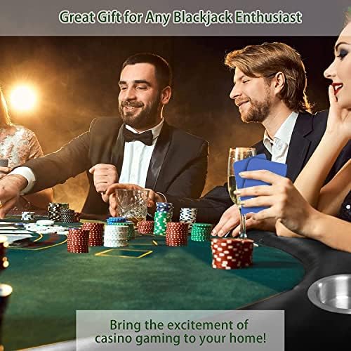 Foldable 7-Player Poker Table - 71