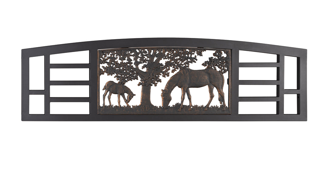 Durable Steel Horse Bench for Stable & Farm - Heavy Duty Metal Seating for Equestrian, Ranch & Outdoor Use