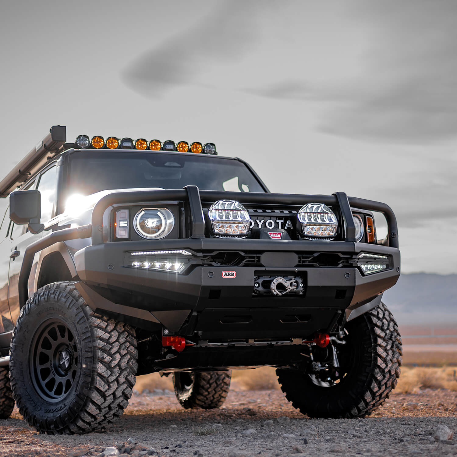 ARB Summit MKII Front Winch Bumper for 2024+ Toyota Land Cruiser 250 | Heavy Duty Off-Road Protection | Perfect for Rock Crawling & Overlanding Adventures