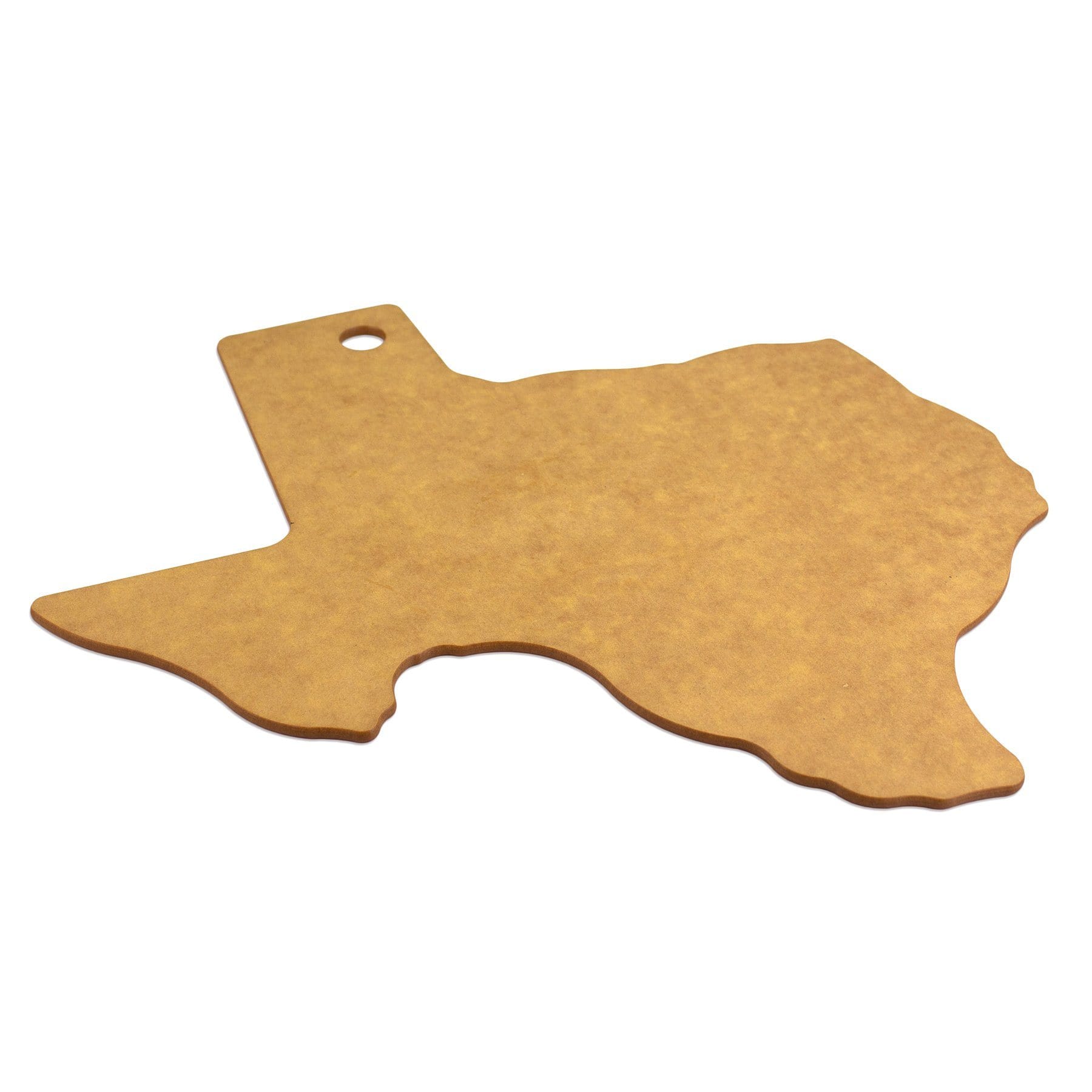 Texas Shaped Wood Paper Composite Serving and Cutting Board - 13 1/4 x 13 Inches | Dishwasher Safe & Durable | Perfect for Charcuterie, Cheese, and BBQ Serving | Unique Texas-Themed Kitchen Gift