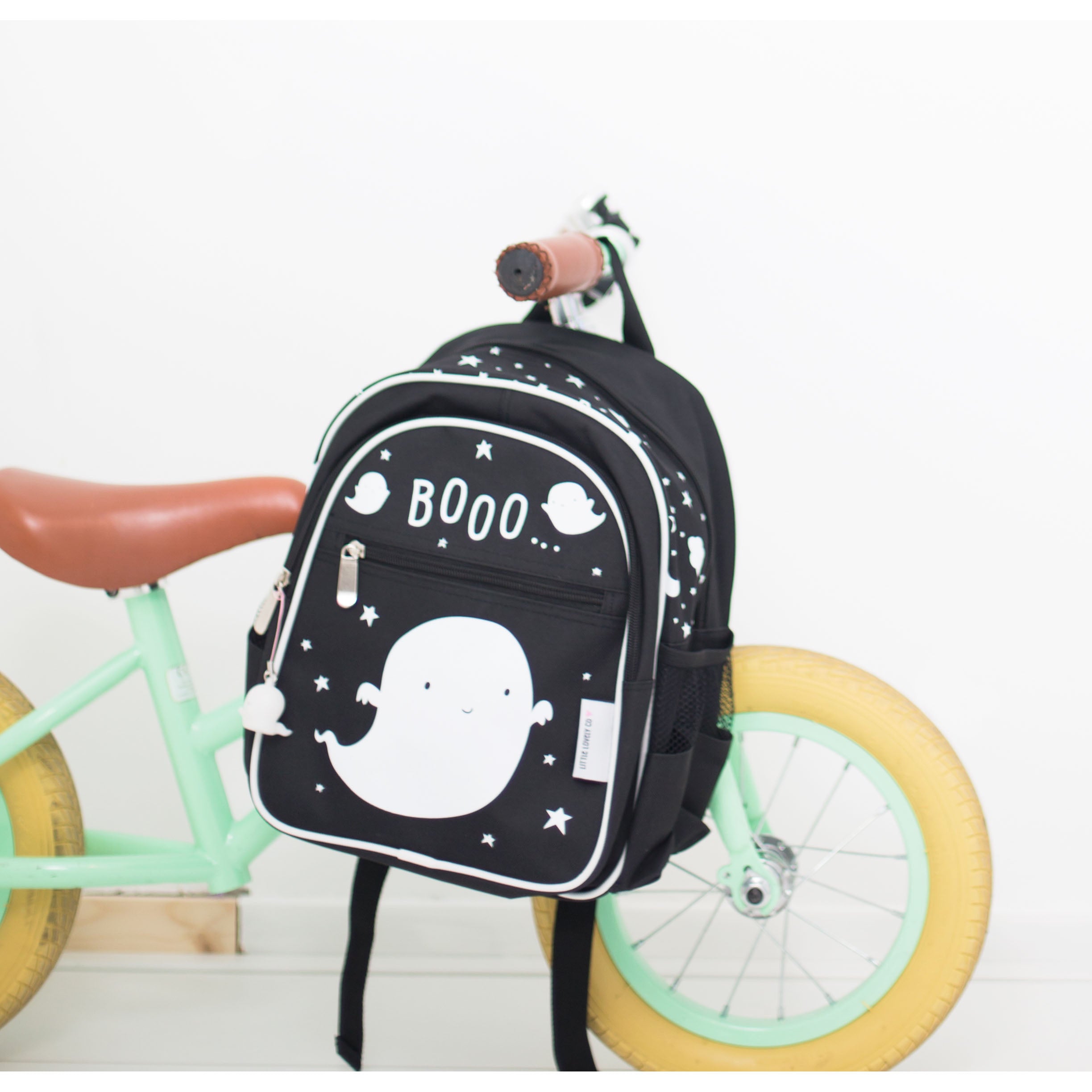 A Little Lovely Company Backpack Ghost - Cute Halloween Ghost Backpack for Kids & Teens - Perfect for School, Trick or Treating & Costume Parties