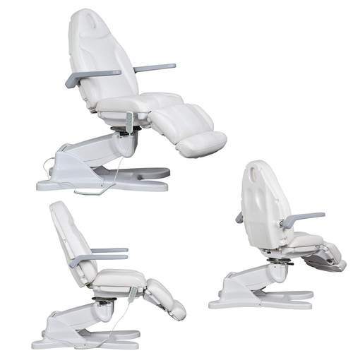 Electric Facial Bed Rotating Aesthetic Spa Chair with Paper Roller G904 - Professional Salon Facial Treatment Table for Skin Care & Massage