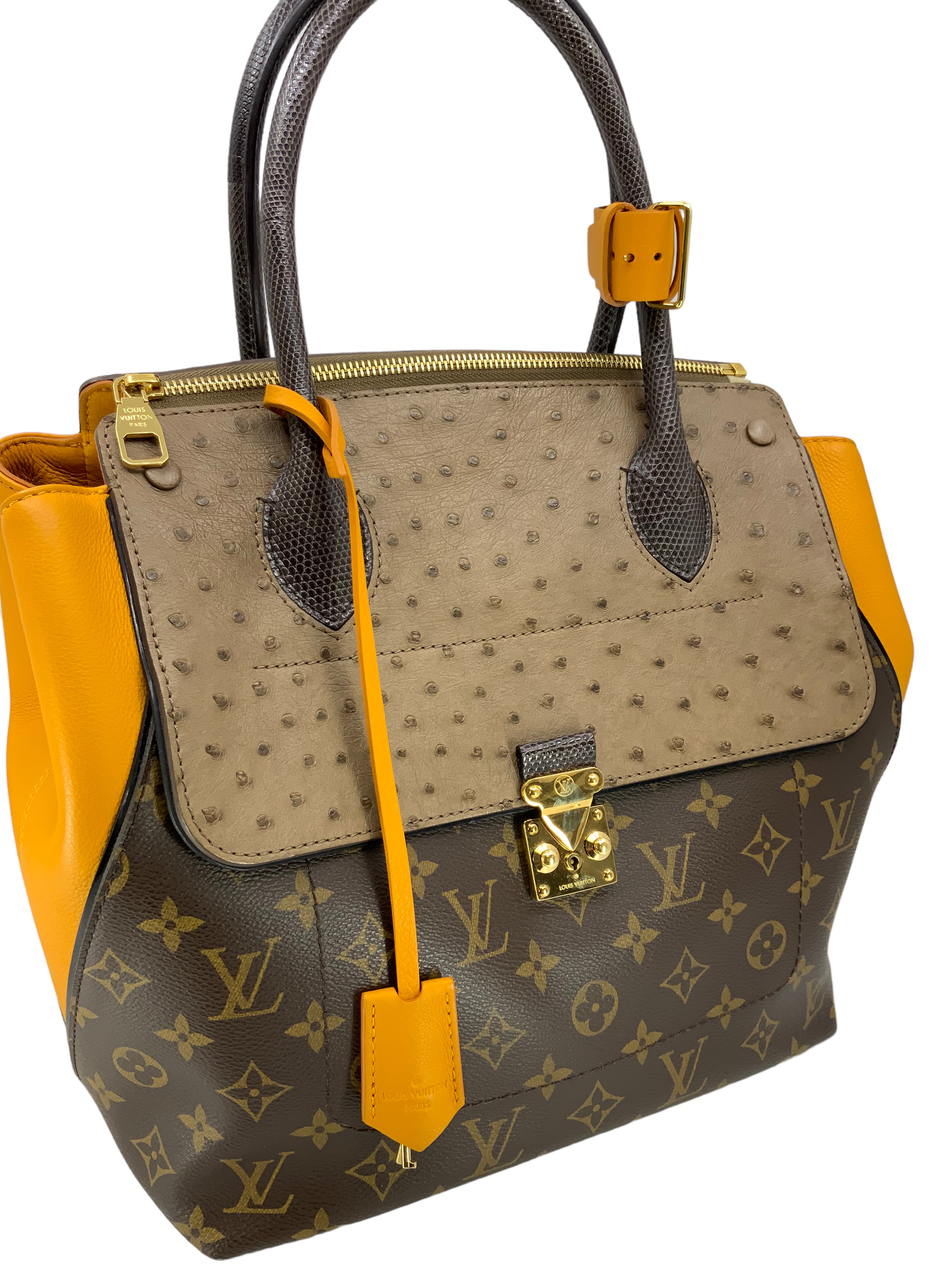 Louis Vuitton Limited Edition Bordeaux Exotique Monogram Majestueux MM Tote Bag - Luxury Designer Handbag for Women, Perfect for Work, Travel & Special Occasions