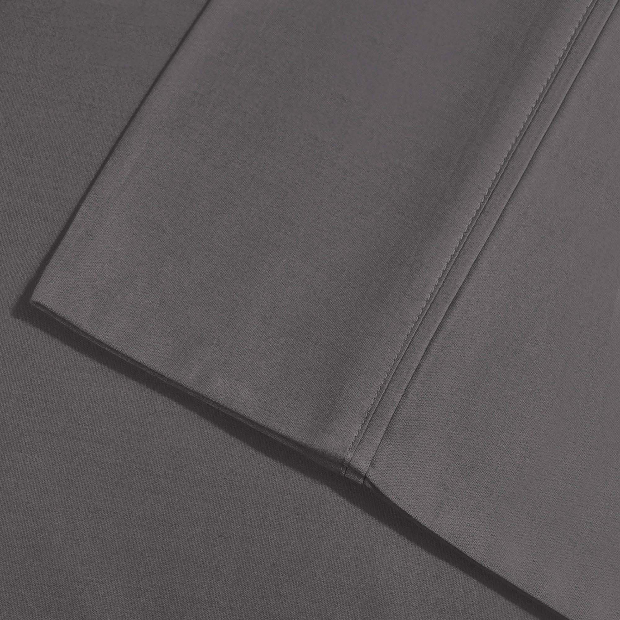 1000 Thread Count Cotton Rich Solid Deep Pocket Bed Sheet Set - Queen Size, Soft & Breathable for Ultimate Comfort - Perfect for Home, Hotel, and Guest Room Use
