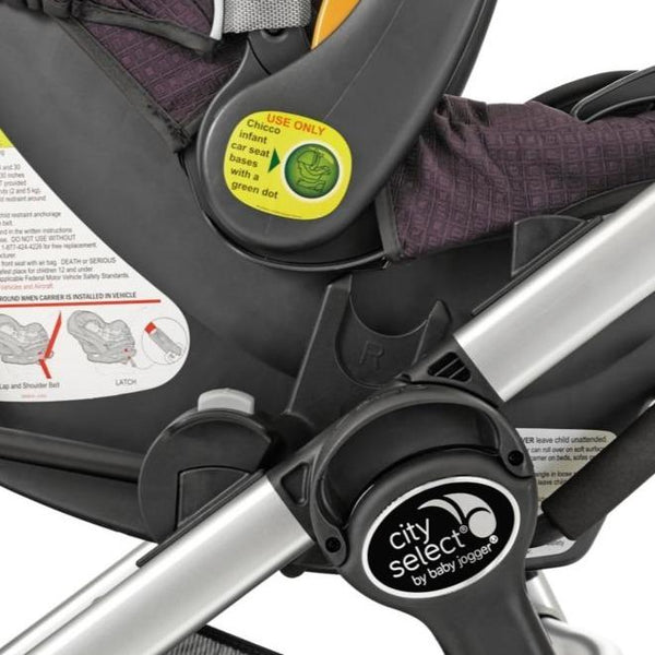 Baby Jogger City Select Infant Car Seat Adapter - Universal Stroller Accessory for Safe & Easy Travel with Newborns | Perfect for Urban Commutes, Shopping Trips & Family Outings