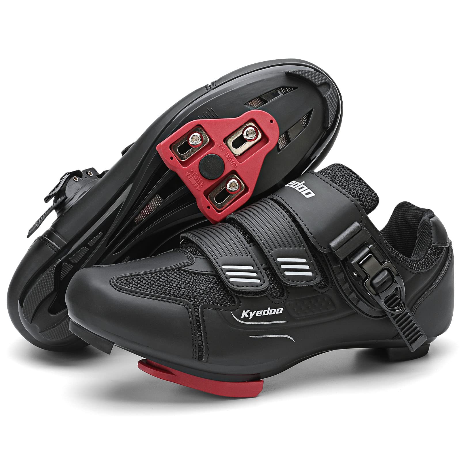 Unisex Cycling Shoes for Peloton & Road Bikes - Indoor/Outdoor Clip-In Bike Shoes with Delta Cleats for Men & Women | Perfect for Spinning Classes, Commuting & Racing