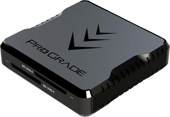 ProGrade Digital Dual Slot UHS-II SDXC USB 3.2 Gen 2 Type-C Card Reader - High-Speed Memory Card Reader for Photographers & Videographers - Perfect for 4K Video Editing & Professional Photography Workflow