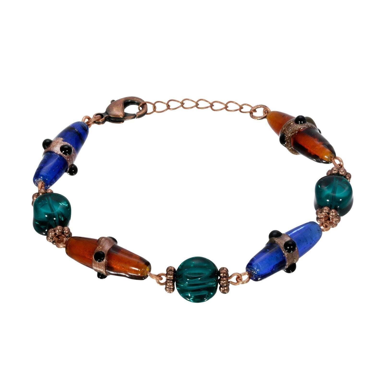 1928 Bohemian Multi-Color Beaded Bracelet for Women - Handmade Vintage Style Jewelry for Festival, Wedding & Boho Fashion Accessories