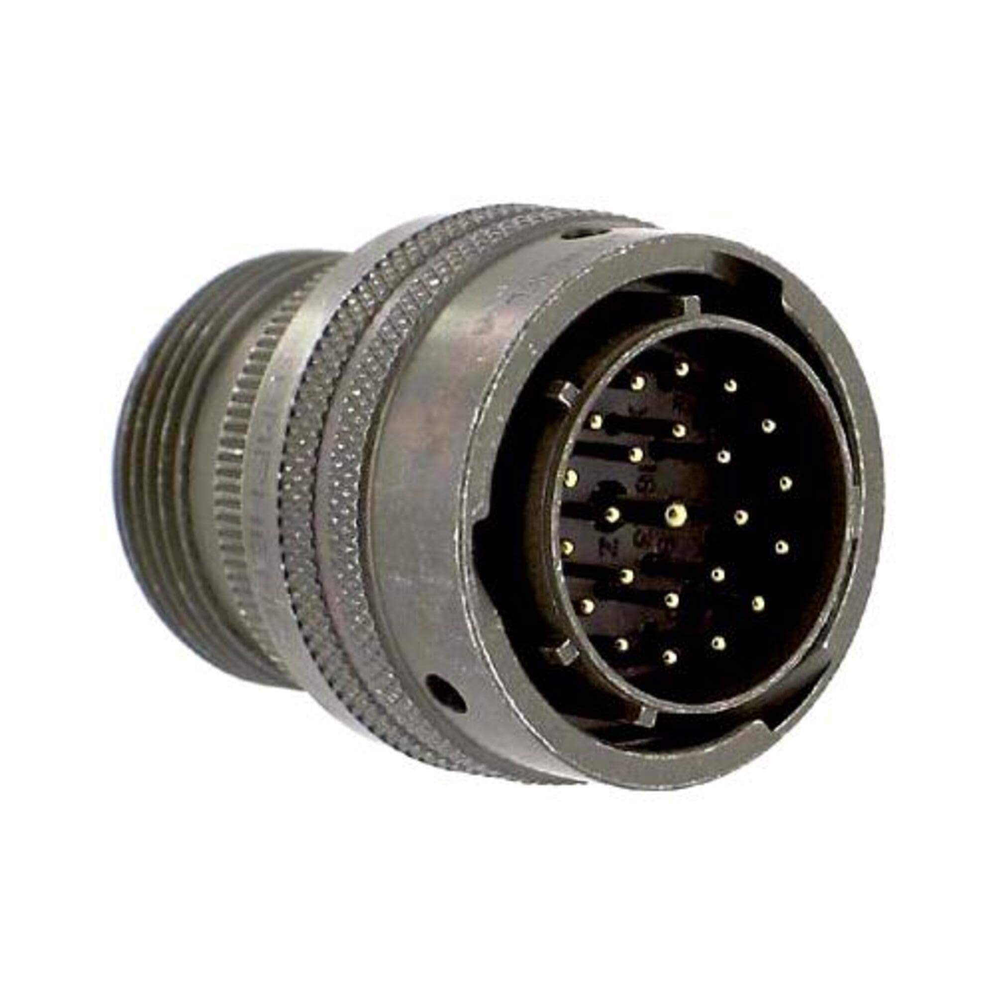 Amphenol PT06A-16-23P Straight Plug Connector - Class A, Size 16, 22#20 & 1#16 Solder Pin Contacts - Ideal for Industrial Automation, Robotics, and Heavy-Duty Electrical Applications