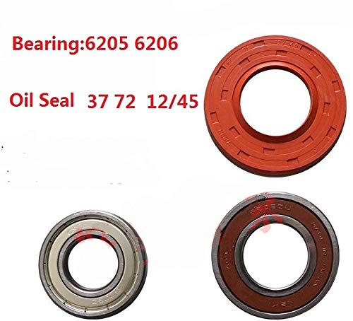 XQG60-L932 L932S L932CS L932XS L932CXS Washing Machine Replacement Parts - Oil Seal & 6205/6206 Bearings for Efficient Laundry Appliance Repair | Home Maintenance & DIY Fixes
