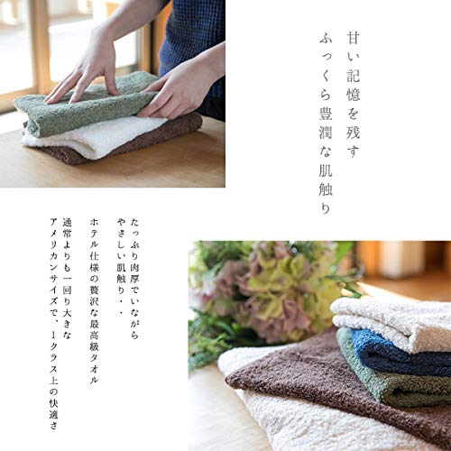 Premium Japanese Imabari Towel Iori - Ultra Soft & Absorbent Bath & Shower Towel Set - Sage Green - Perfect for Spa, Gym & Luxury Bathrooms