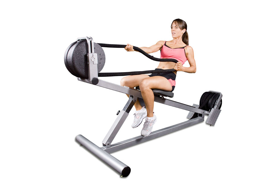 Ropeflex RX3300 Incline Rope Trainer - Heavy Duty Ski Rope Machine for Home Gym, Cardio & Strength Training - Perfect for CrossFit, HIIT & Full-Body Workouts (Summer Sale - Extra 6% Off)